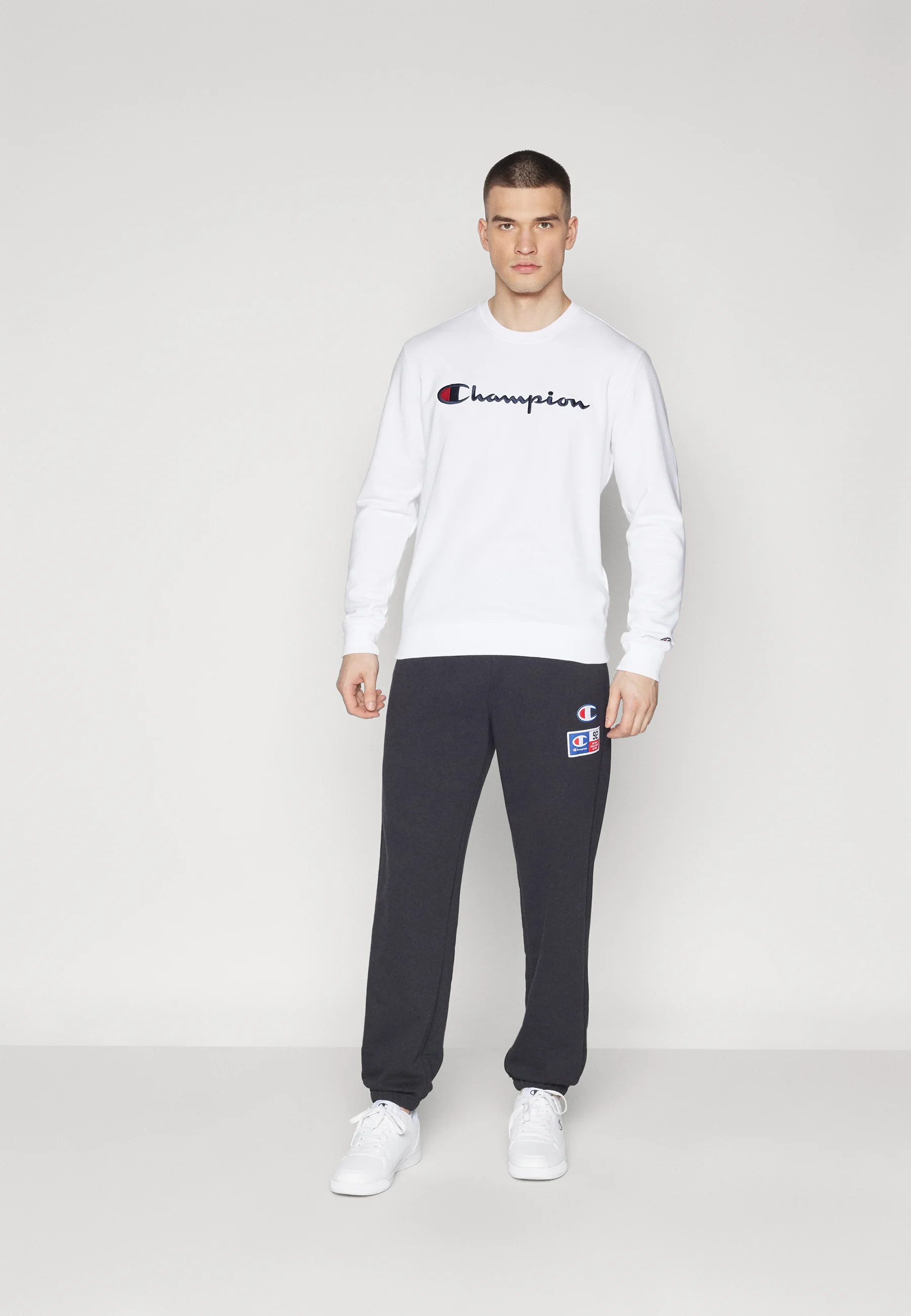 Champion RETRO SPORT ELASTIC CUFF PANTS - Pantaloni sportivi