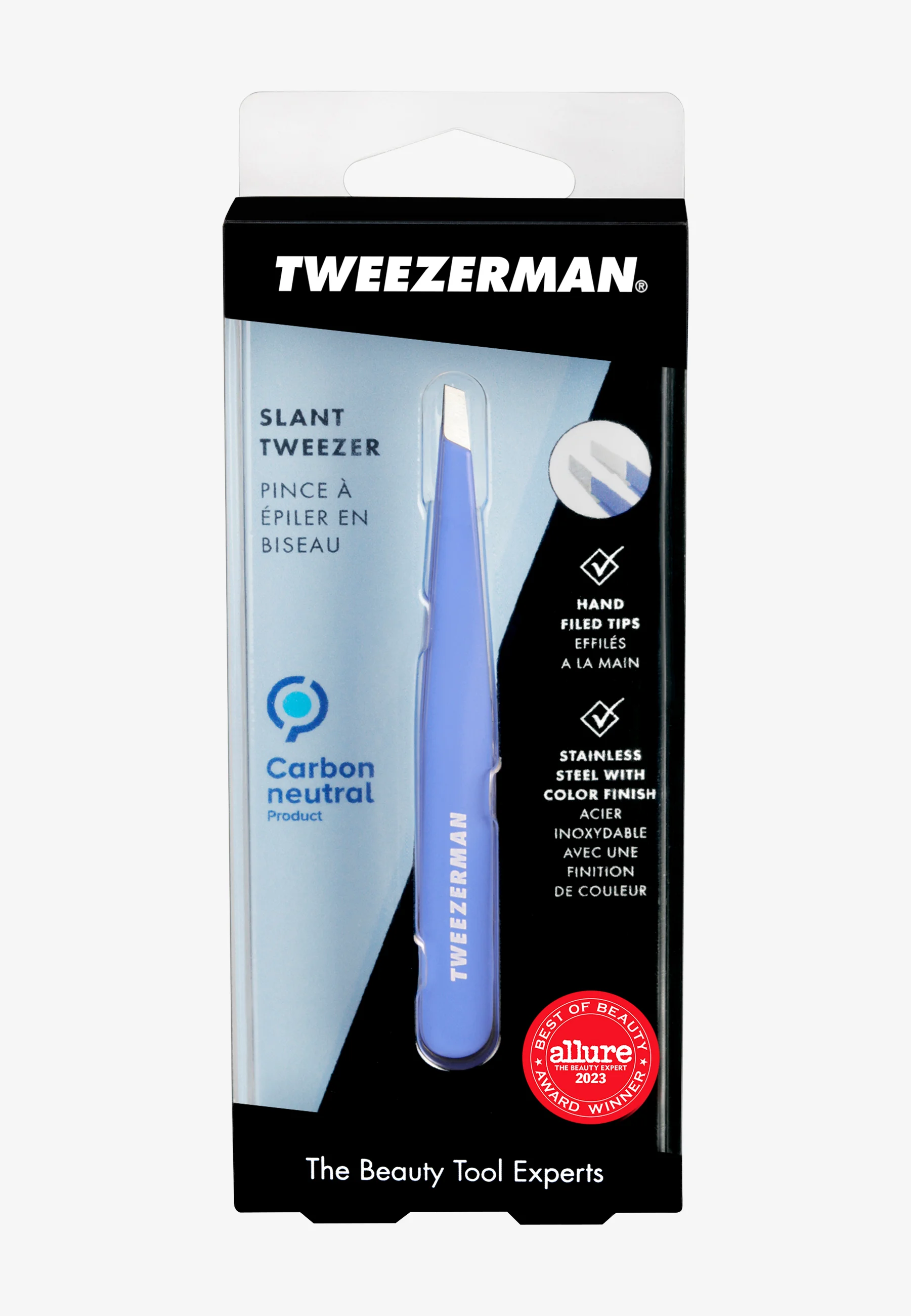 TWEEZERMAN SLANT TWEEZER - Hair removal Accessory