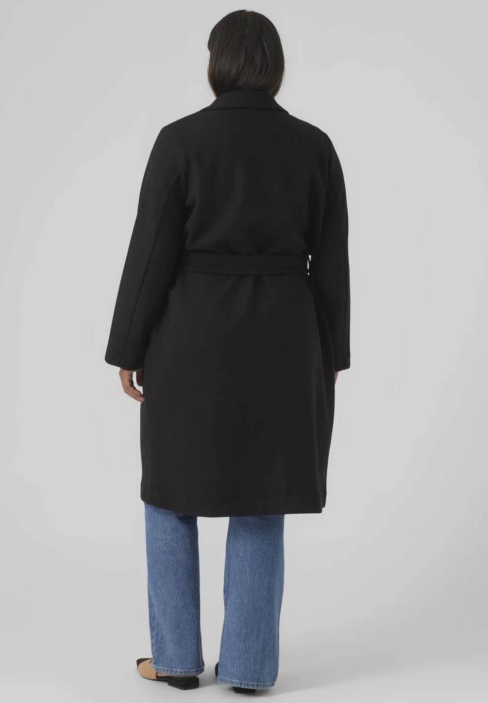 Vero Moda Curve VMCFORTUNEAYA LONG COAT - Cappotto classico