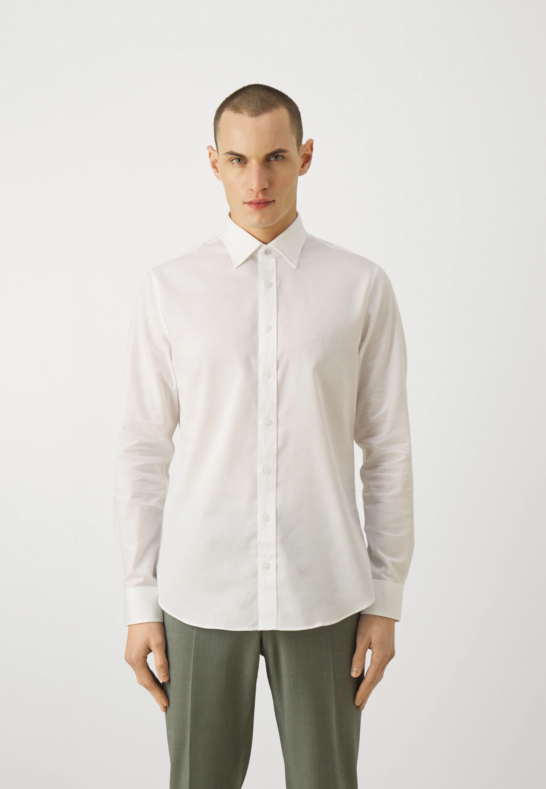 Michael Kors ENGINEERD STRUCTURED SLIM SHIRT - Camicia elegante