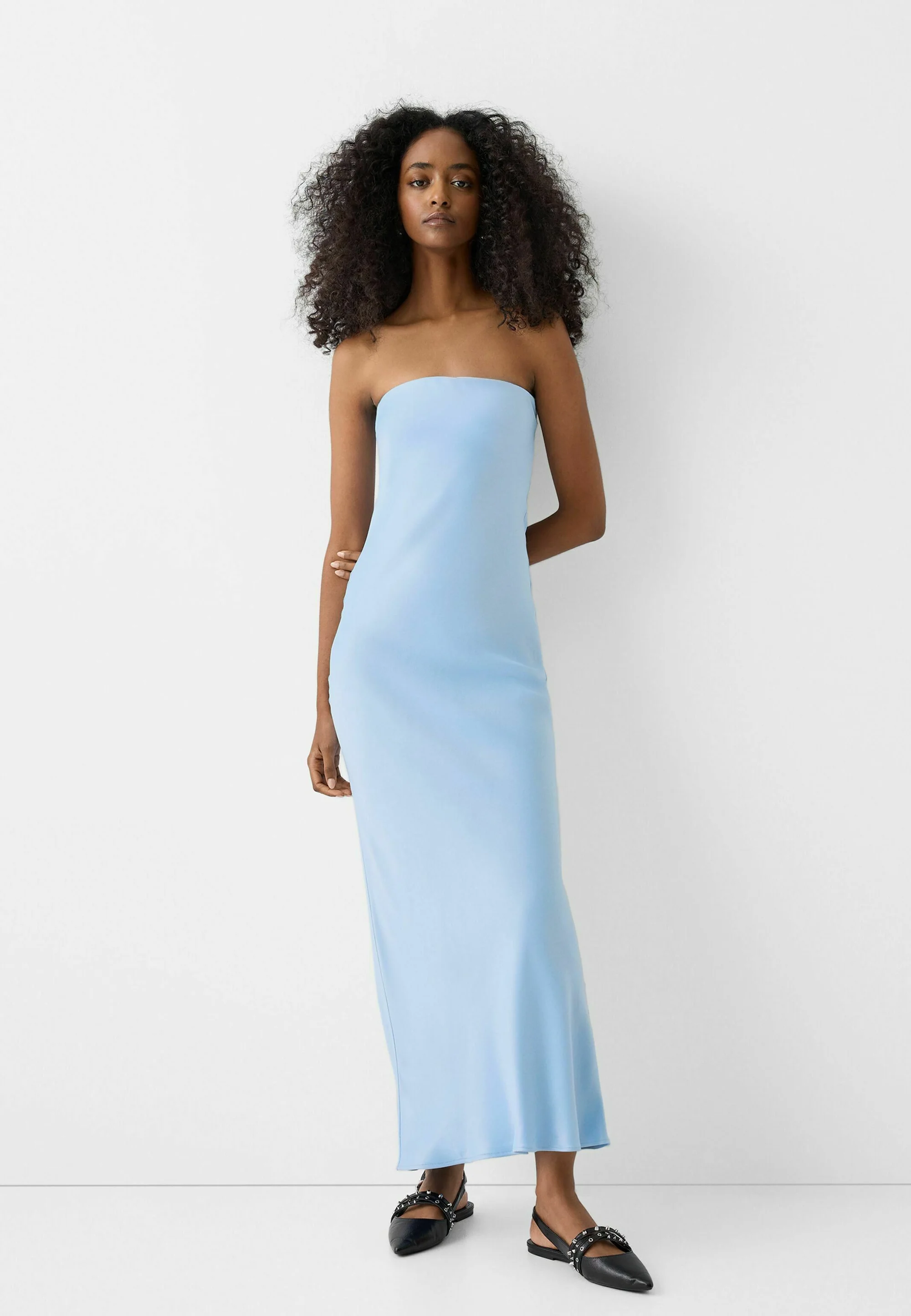Bershka MIDI-- Vestito lungo
