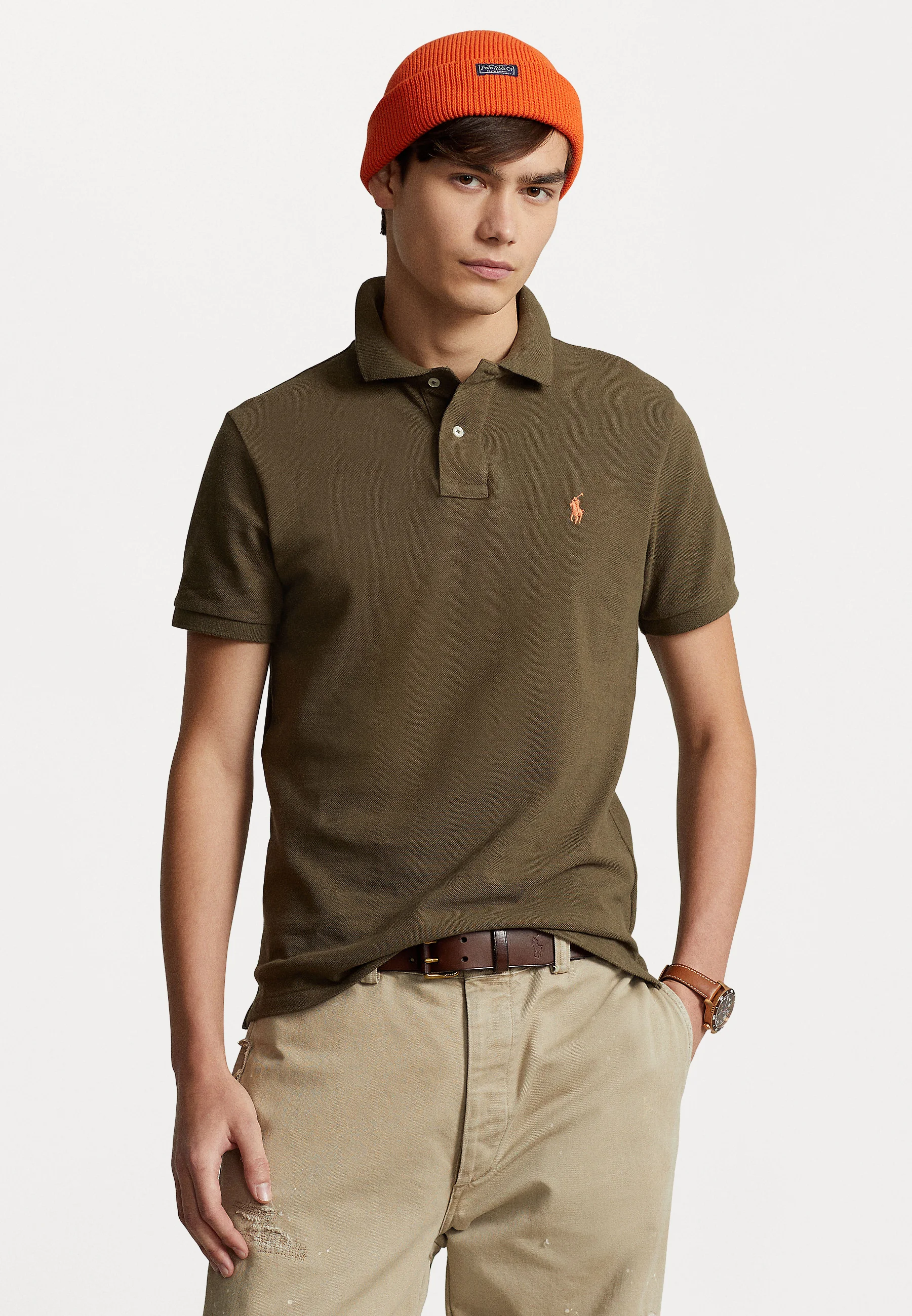 CUSTOM SLIM FIT MESH POLO SHIRT - Polo