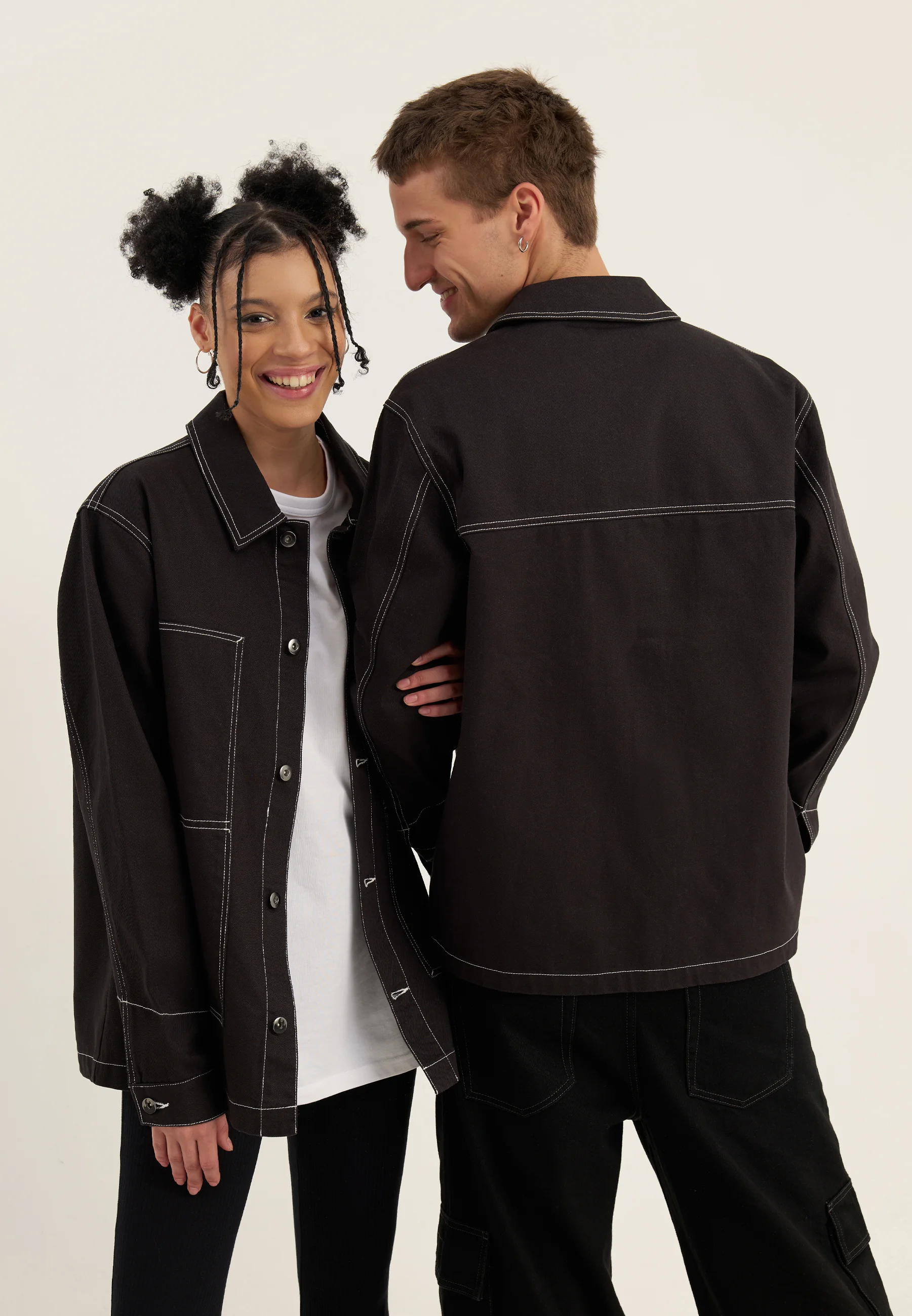 YOURTURN UNISEX - Giacca di jeans