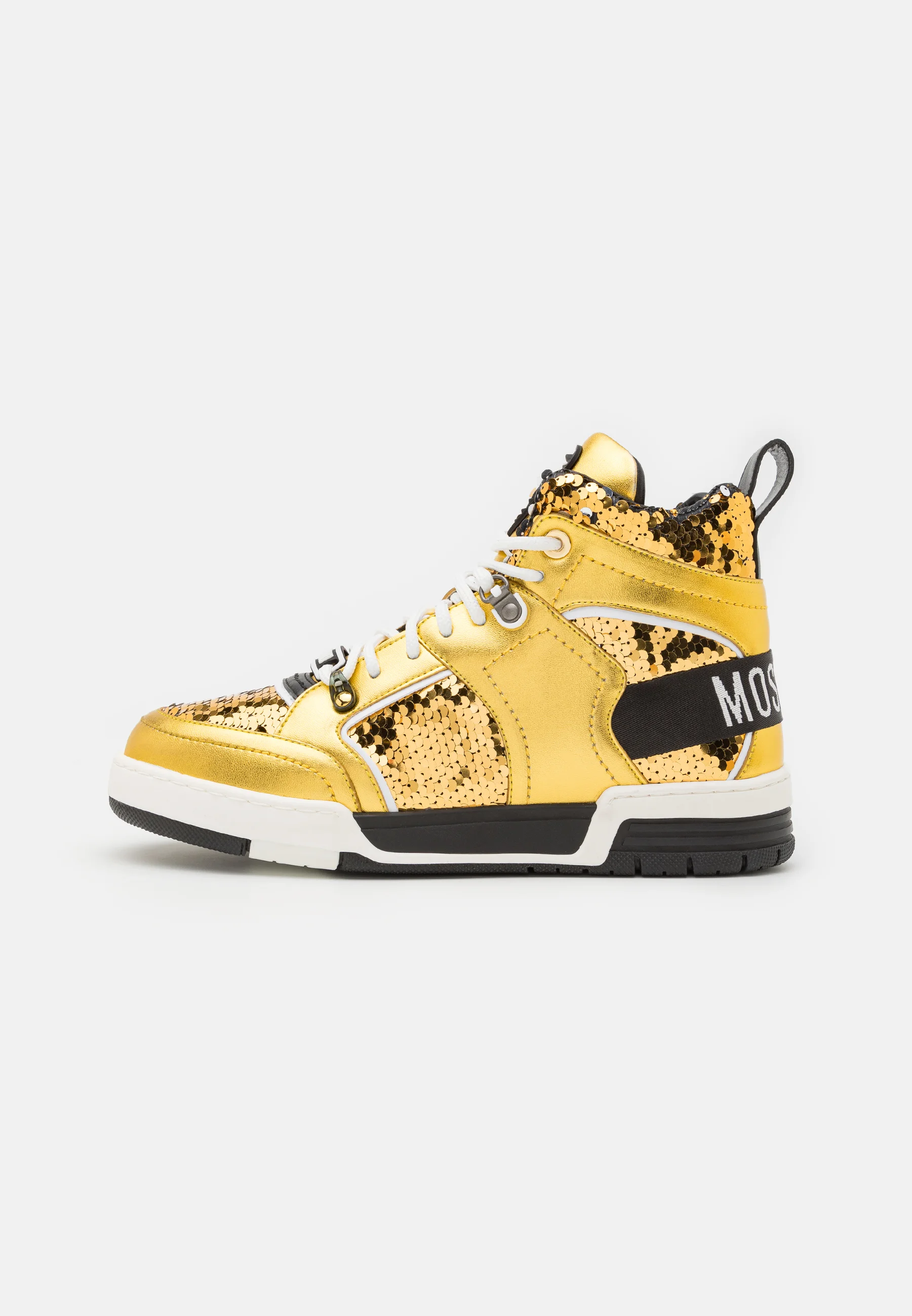MOSCHINO STREETBALL SHOES - Sneakers alte