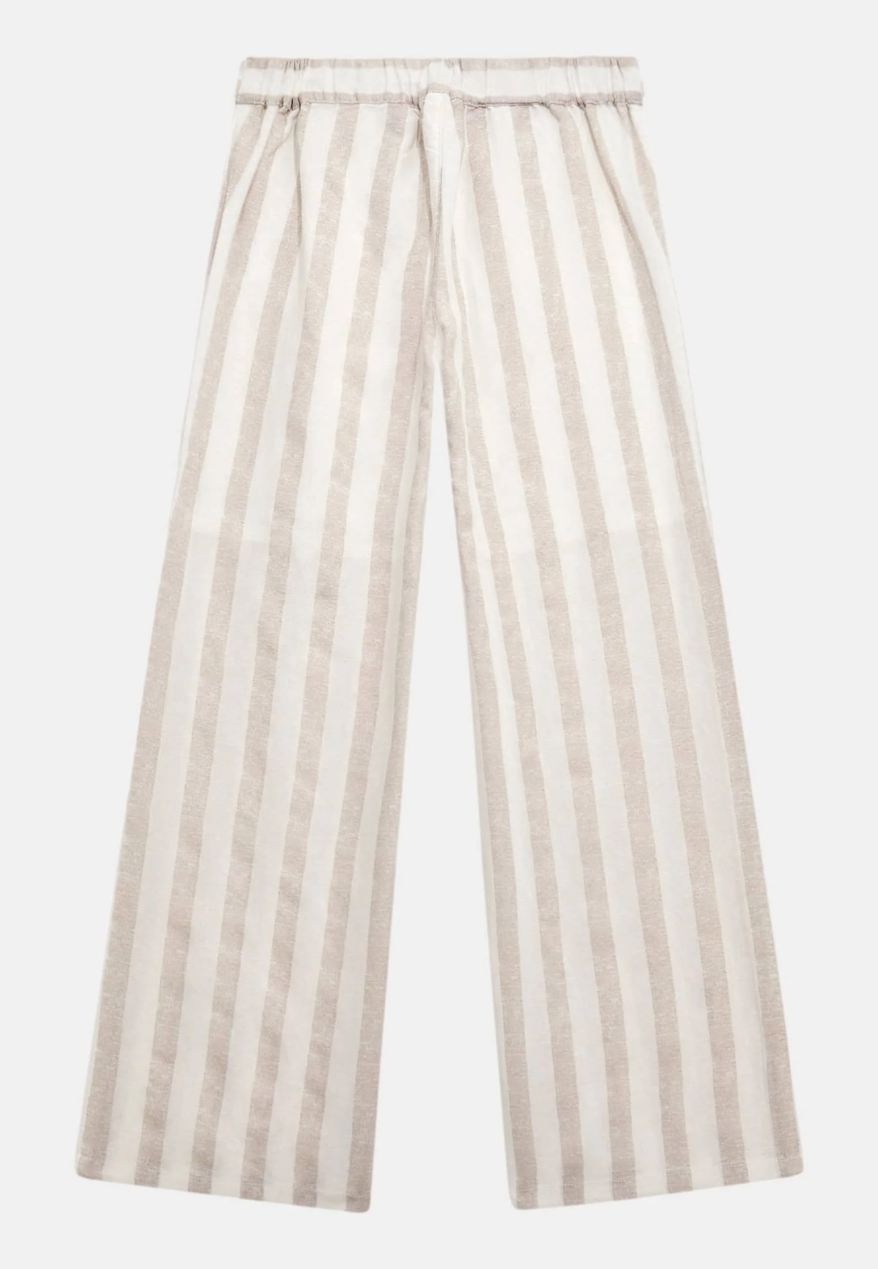 GESTREIFTE WIDE LEG - Pantaloni
