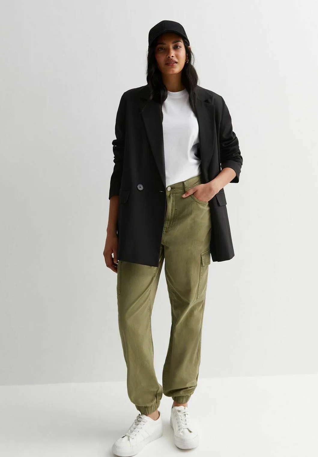 New Look CUFFED TAPERED - Pantaloni cargo