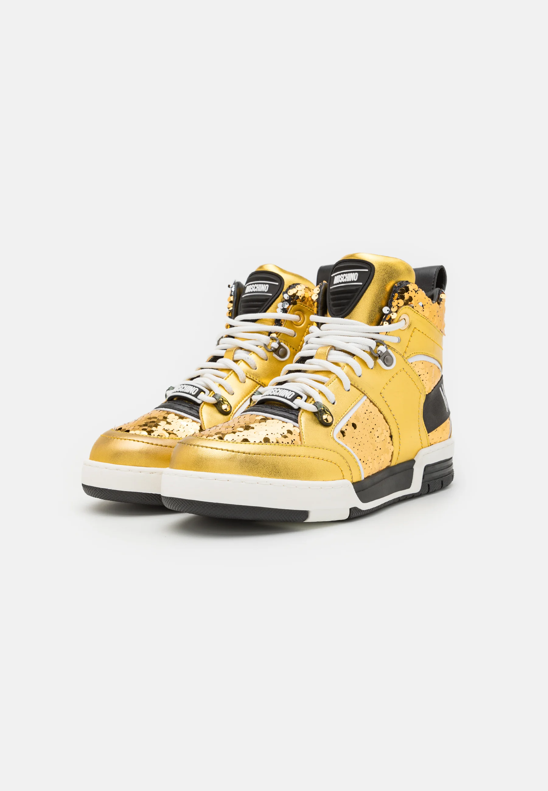 MOSCHINO STREETBALL SHOES - Sneakers alte