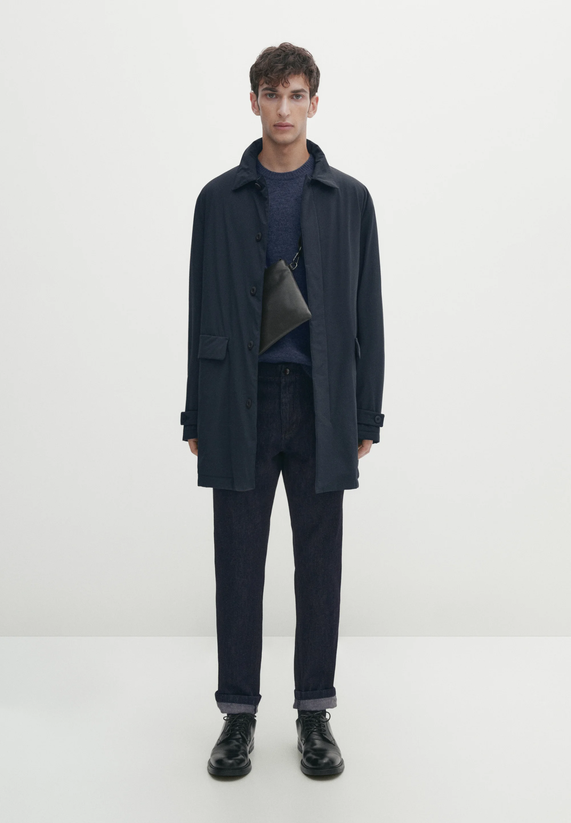 Massimo Dutti LIGHT TECHNICA - Trench