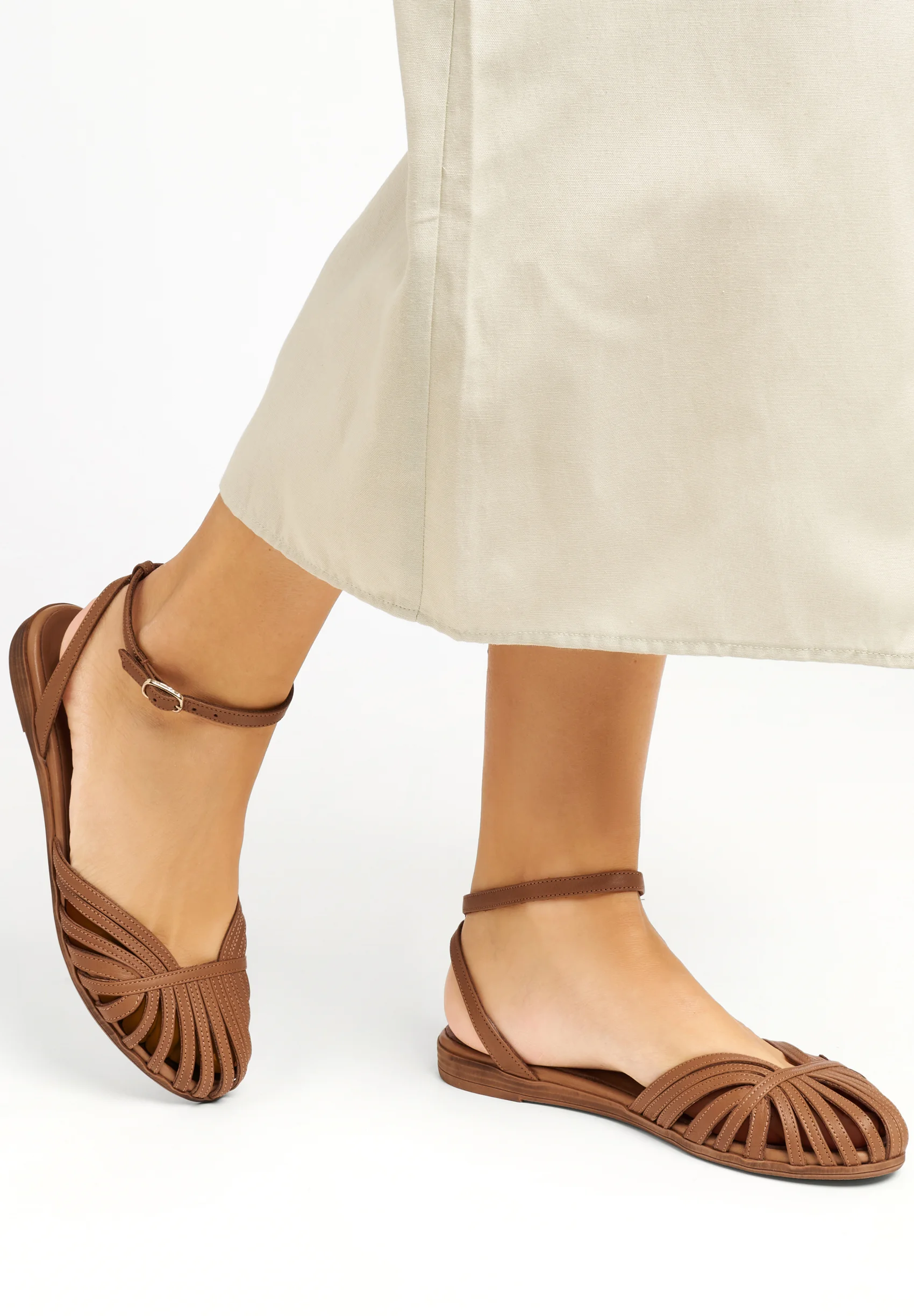 Frau Shoes CAGE - Ballerine con cavigliera