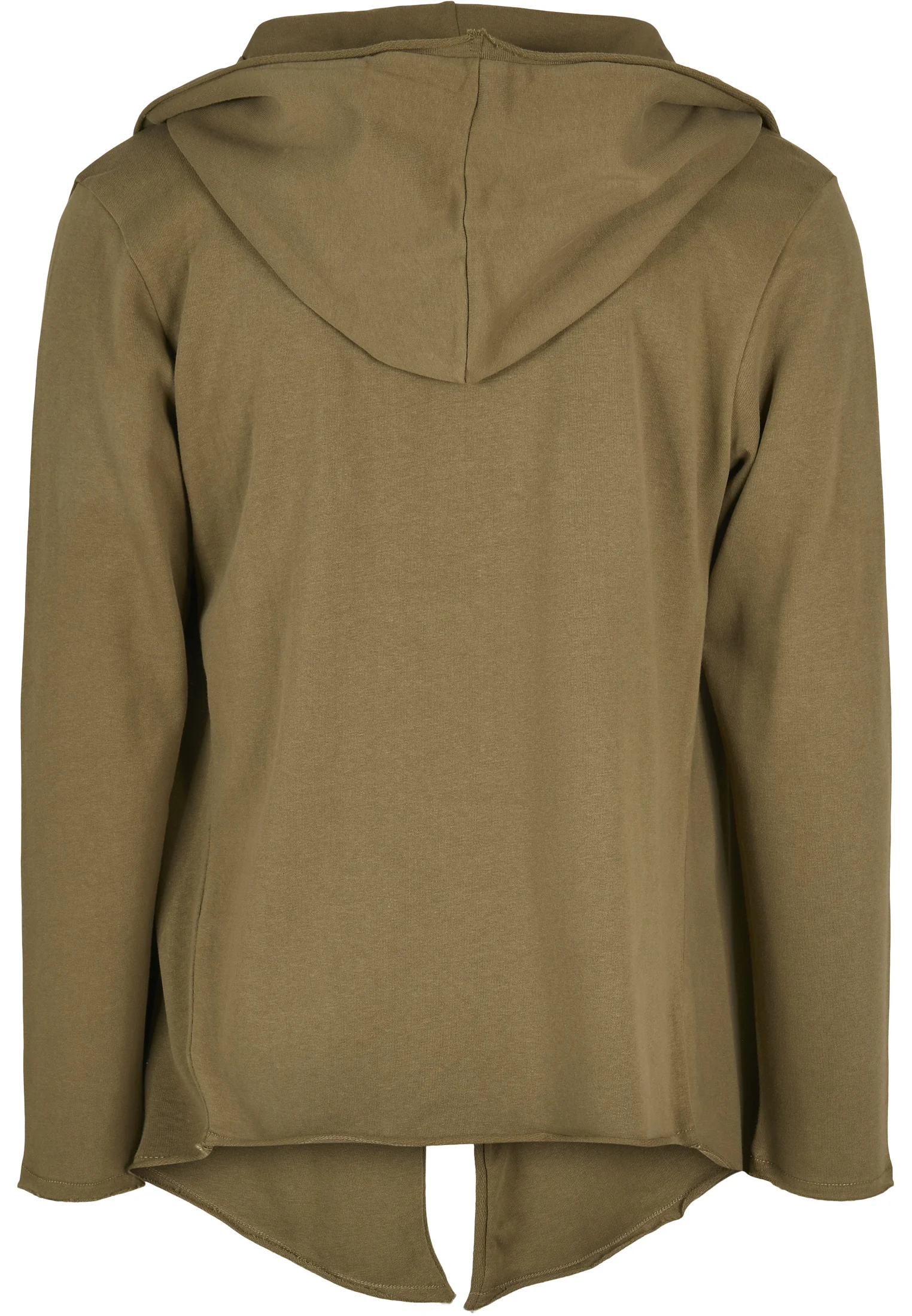 LONG HOODED OPEN EDGE CARDIGAN - Cardigan