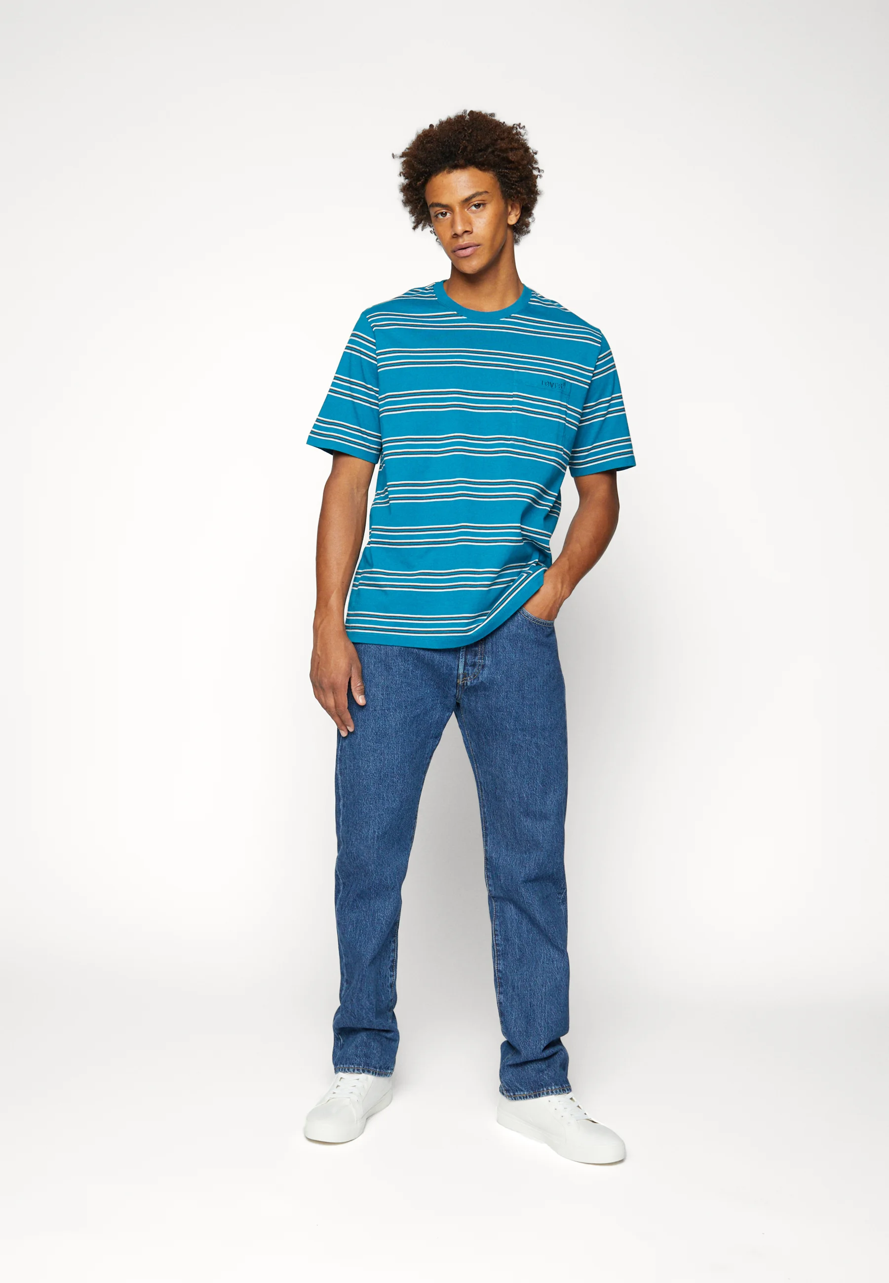 501® ORIGINAL - Jeans a sigaretta