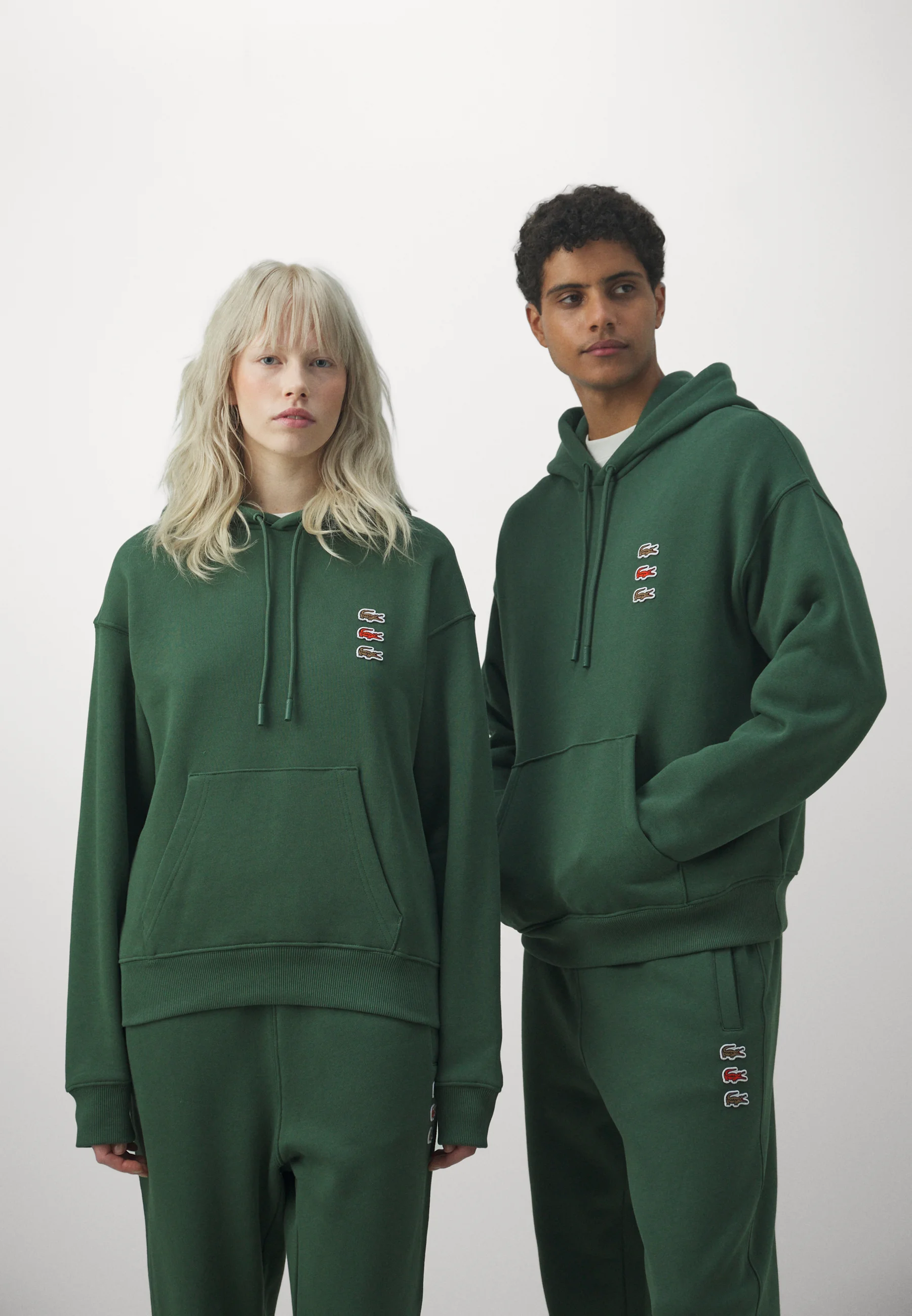 Lacoste EXCLUSIVE UNISEX - Felpa con cappuccio