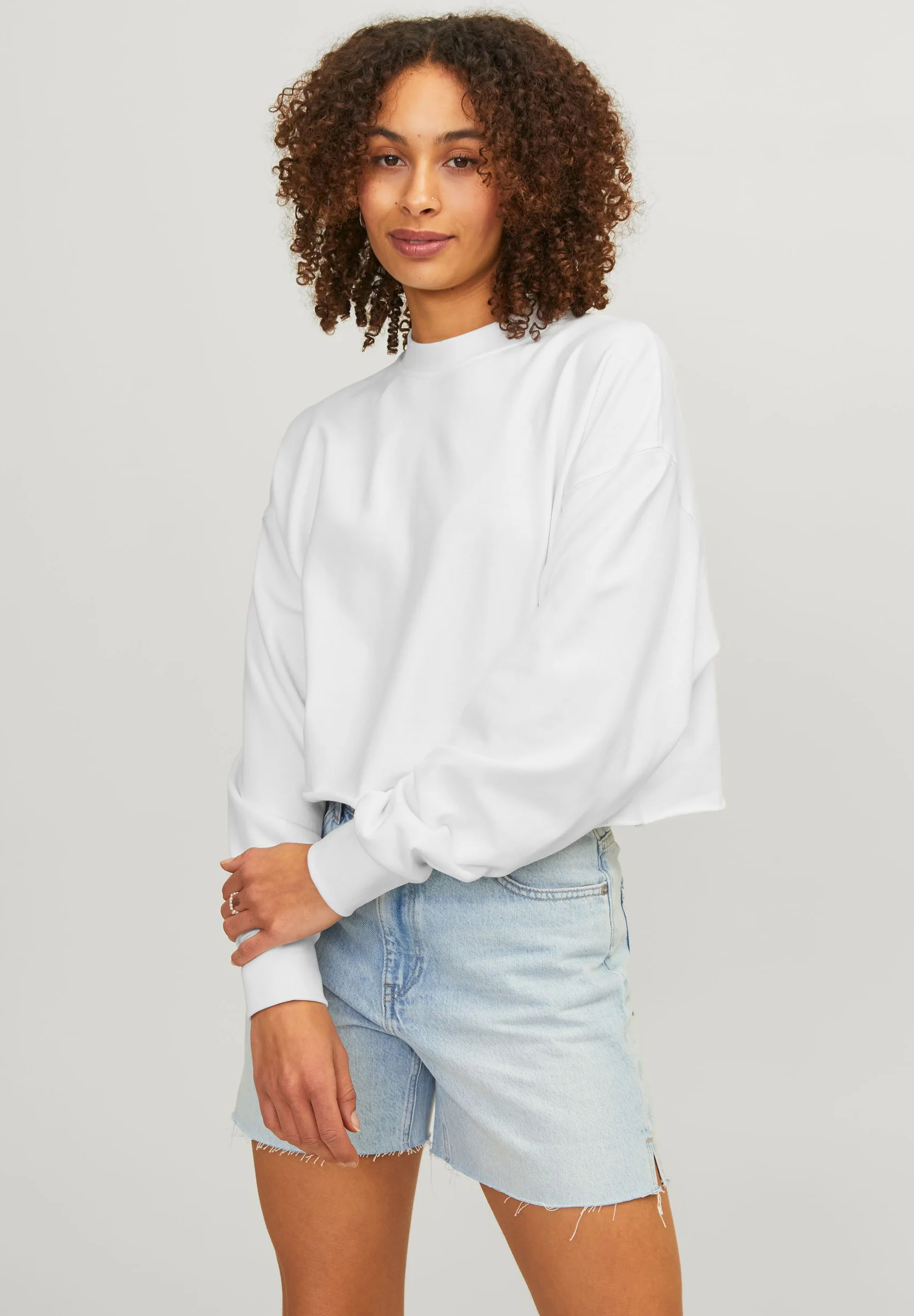 JJXX JXCAIA CROPPED CREW - Felpa