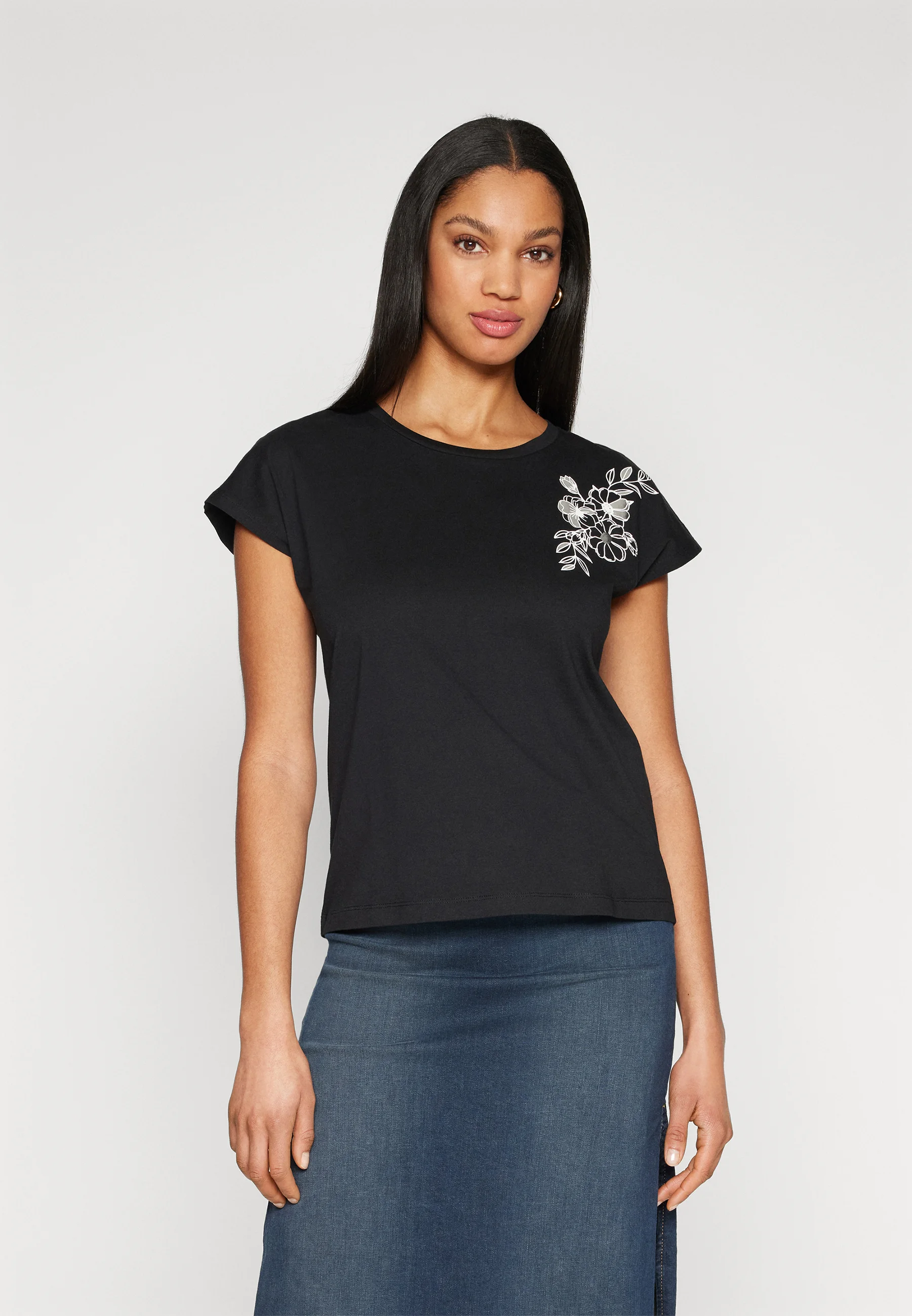 Vero Moda VMFITA AVA TOP BOX- T-shirt con stampa