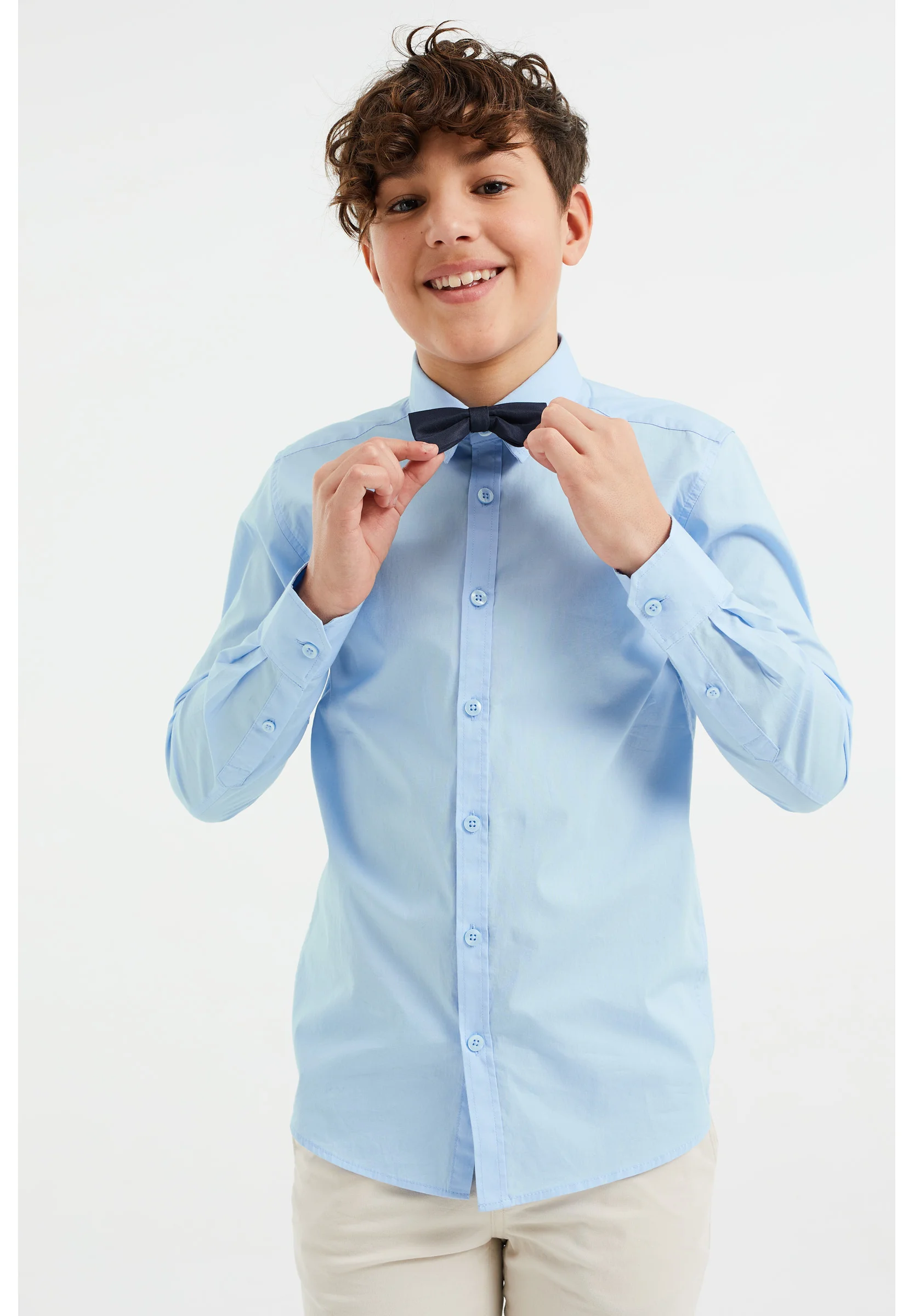 WE Fashion MET VLINDERDAS - Camicia