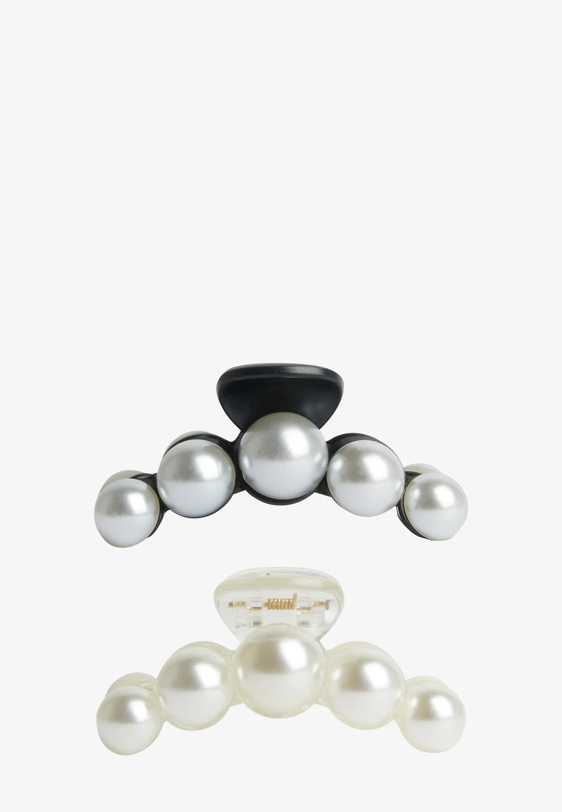Revolution Haircare PEARL CLIP SILVER/BLACK 2 PACK - Accessori capelli