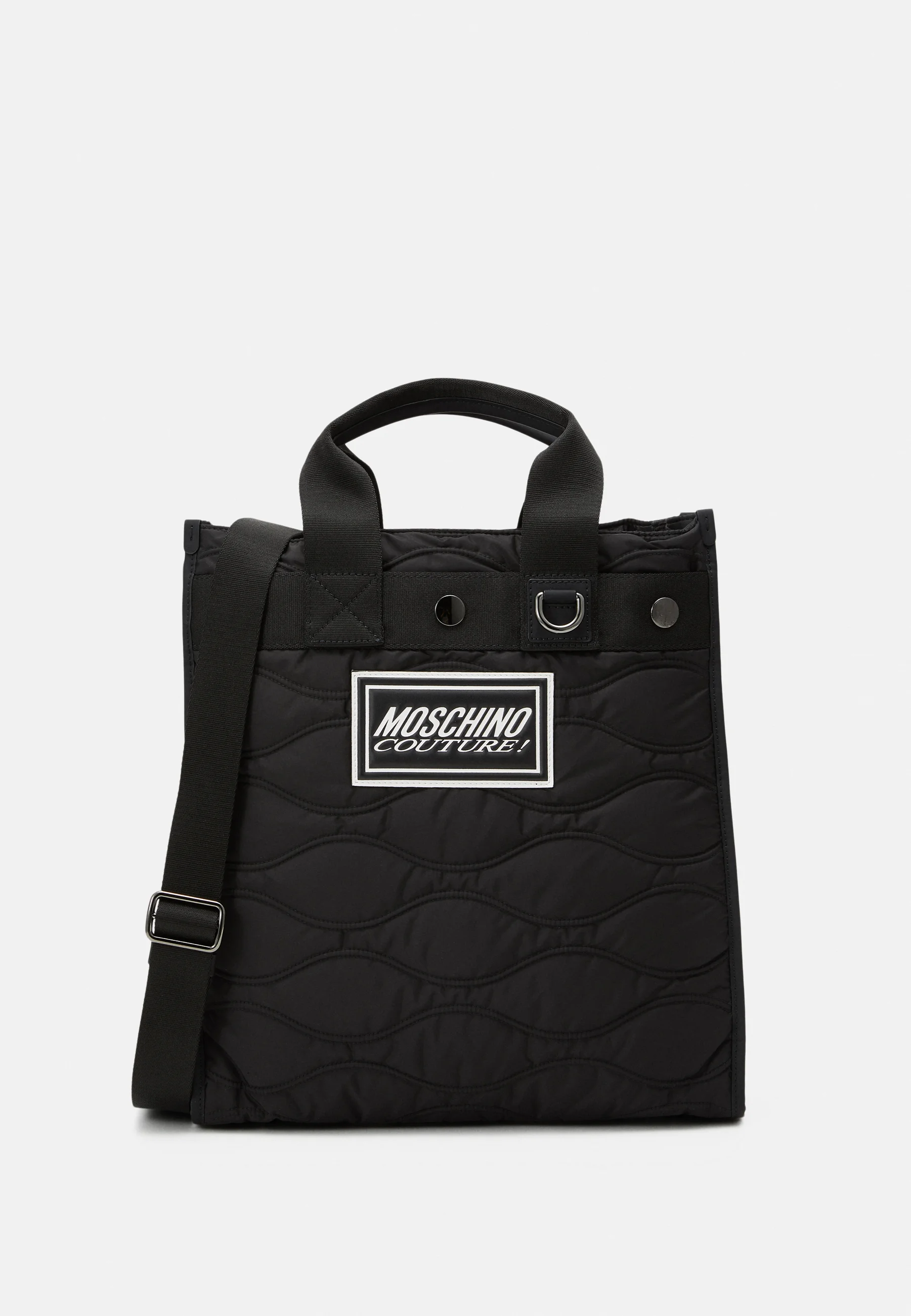 MOSCHINO ITALIC LOGO UNISEX - Shopping bag