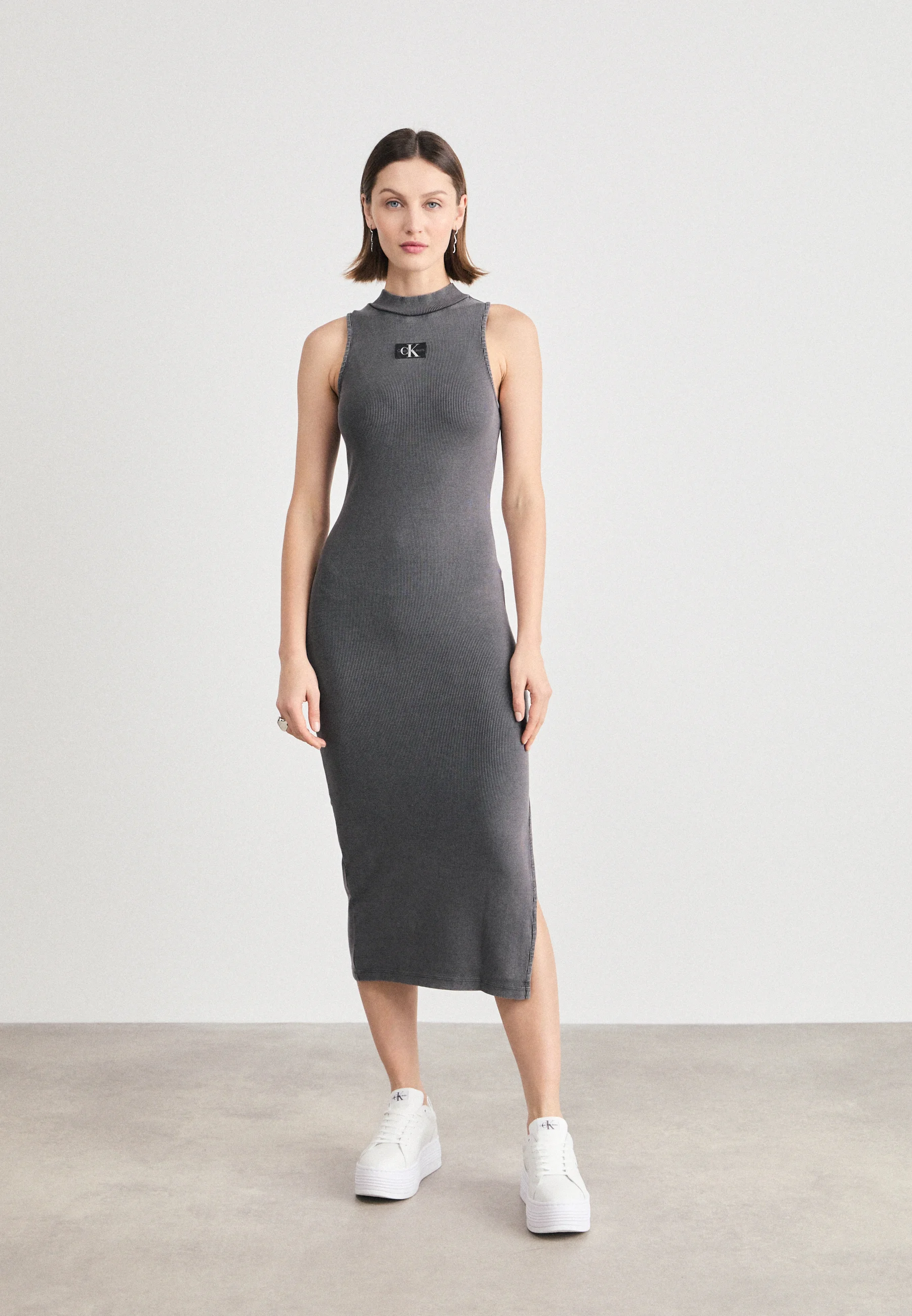 Jeans LABEL LONG DRESS - Tubino