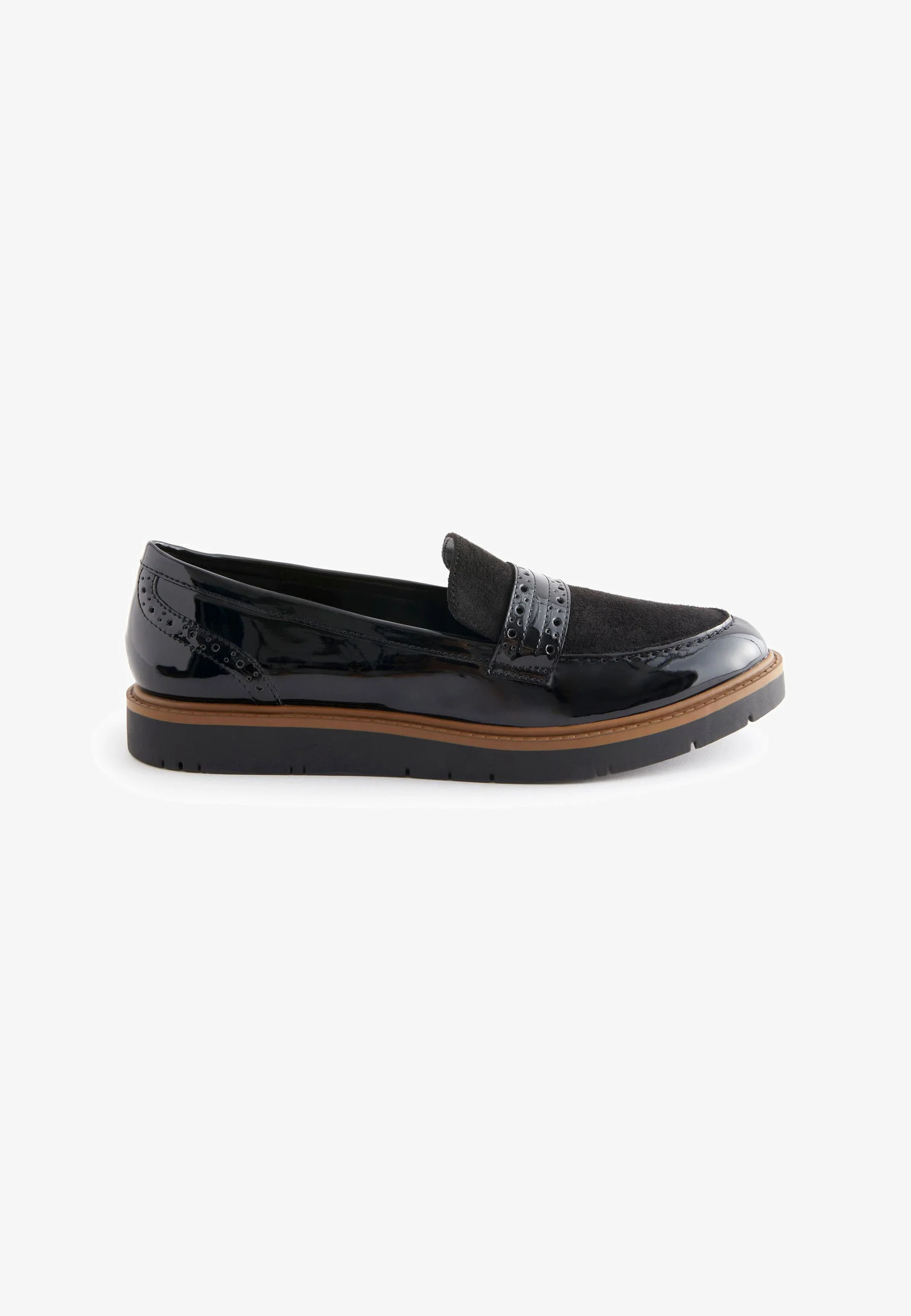 Next FOREVER COMFORT® BROGUE DETAIL CHUNKY - Mocassini