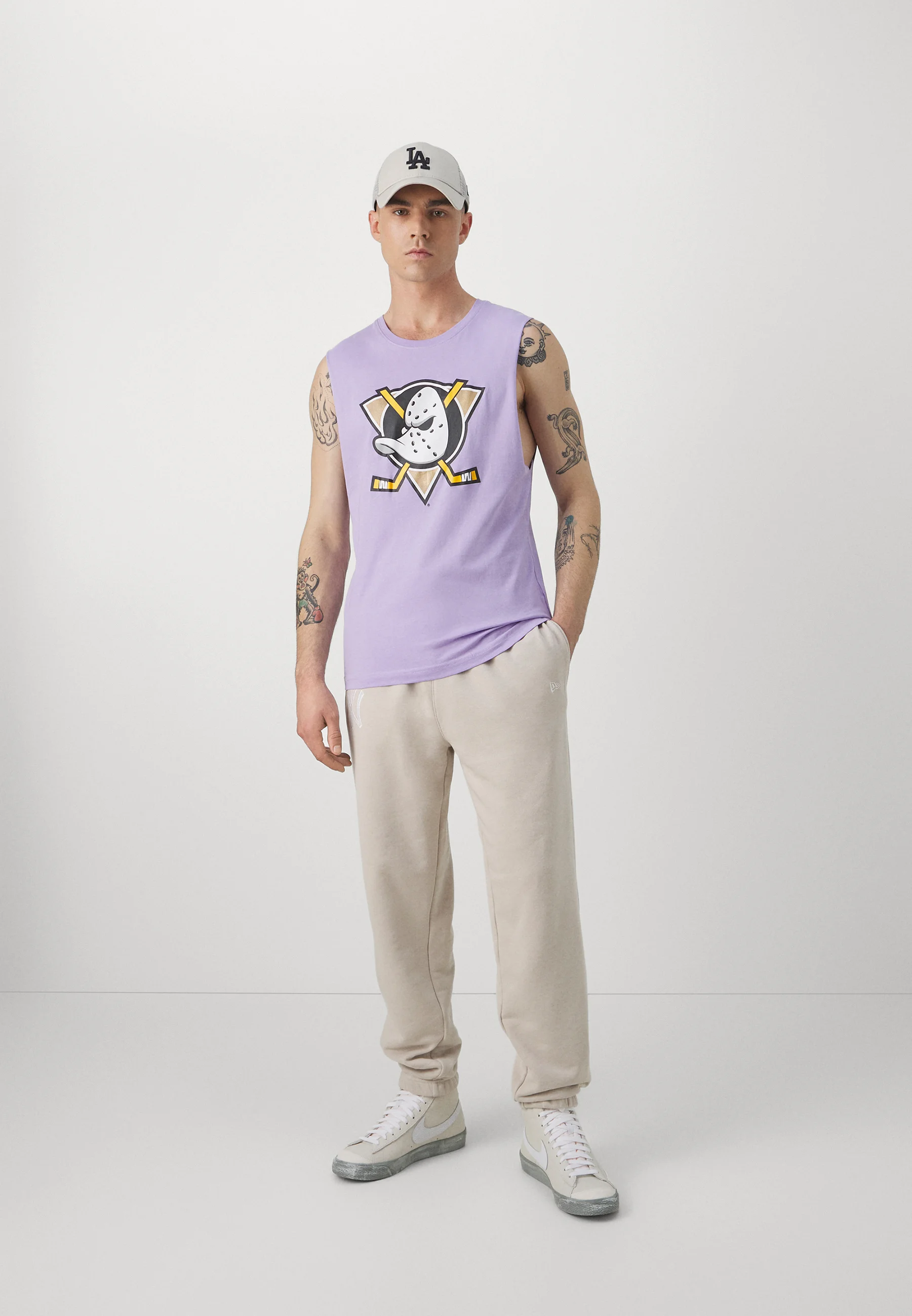 Fanatics NHL ANAHEIM DUCKS PRIMARY LOGO GRAPHIC TANK - Squadra