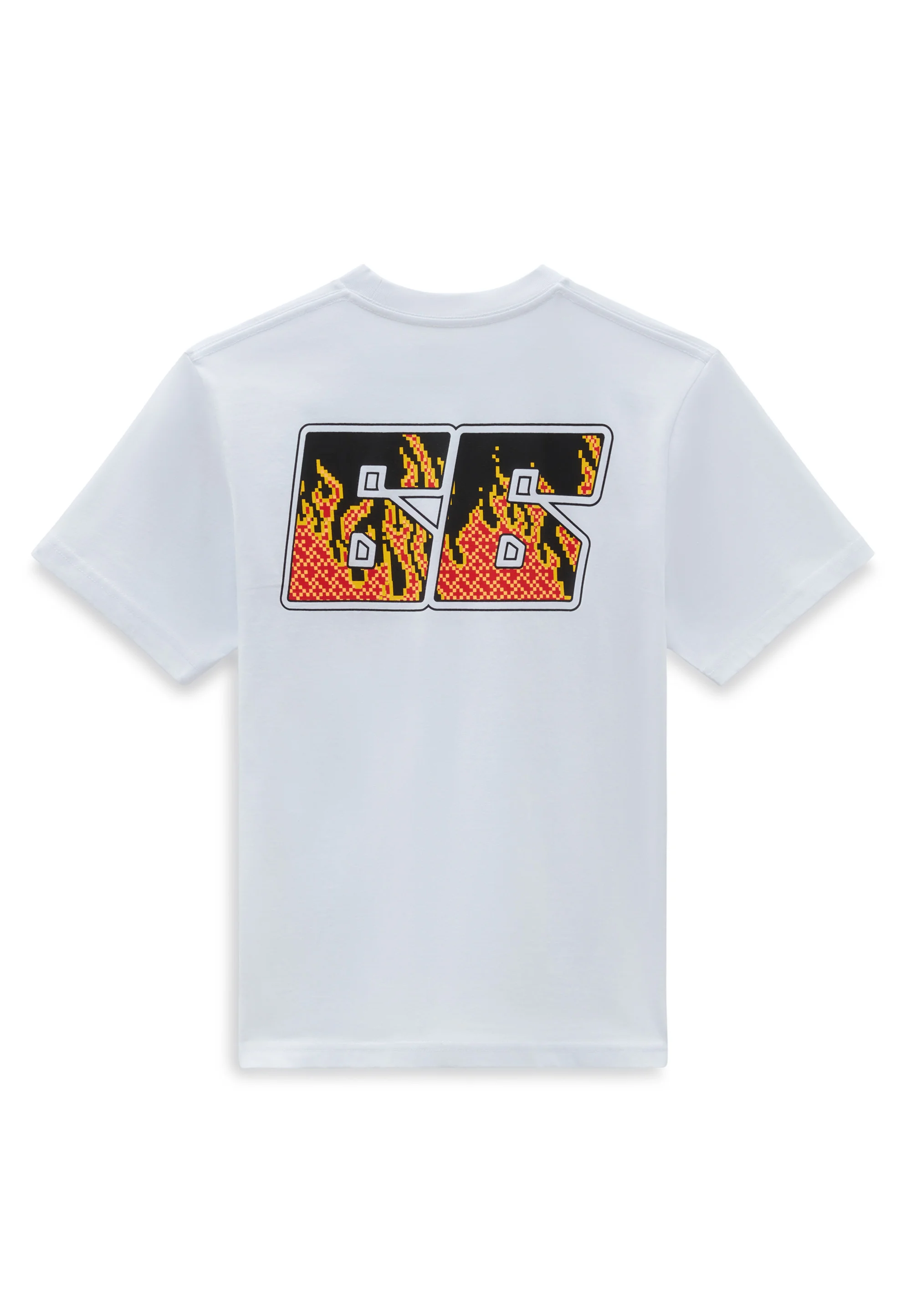 DIGI FLAMES - T-shirt con stampa