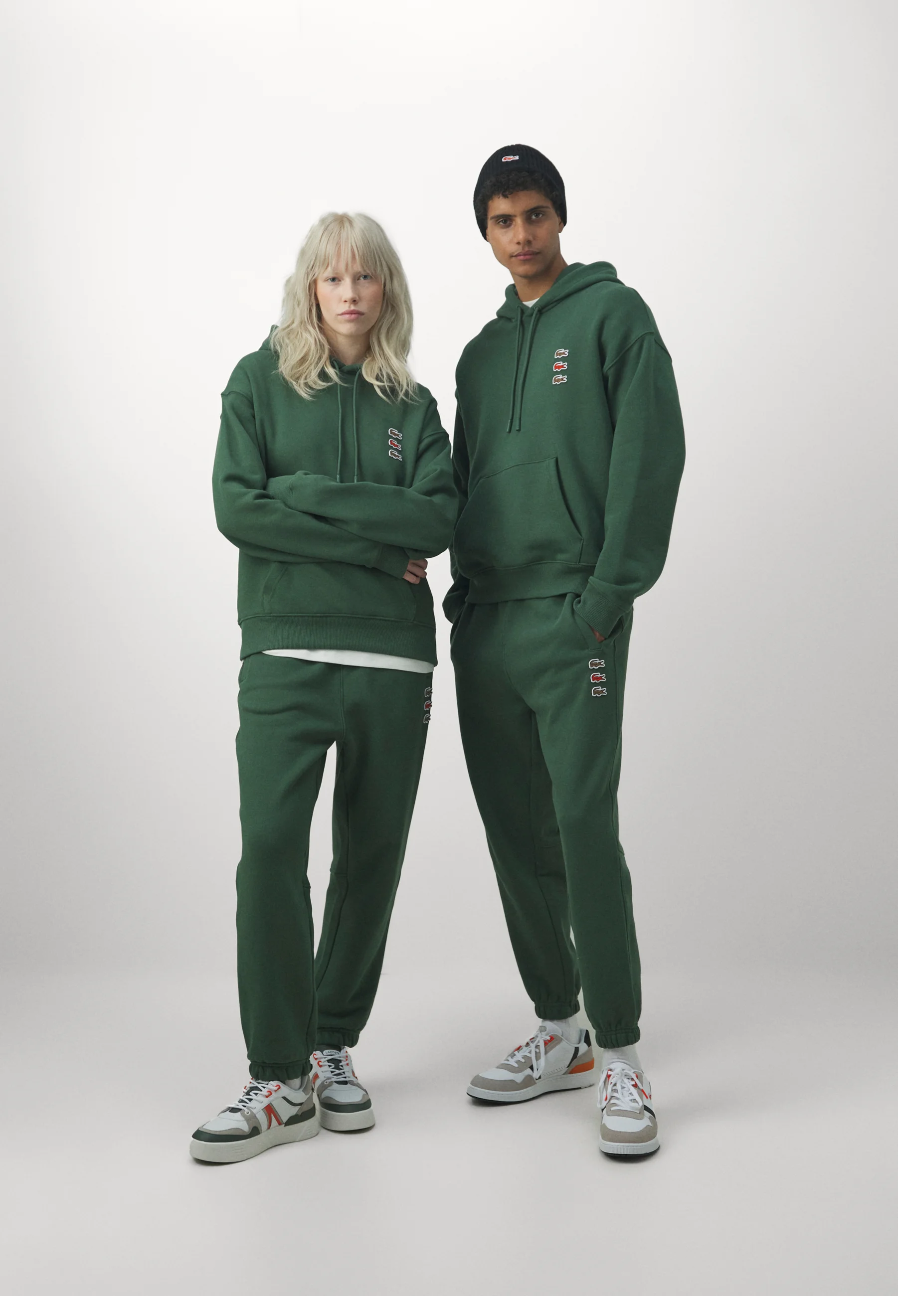 Lacoste EXCLUSIVE UNISEX - Felpa con cappuccio