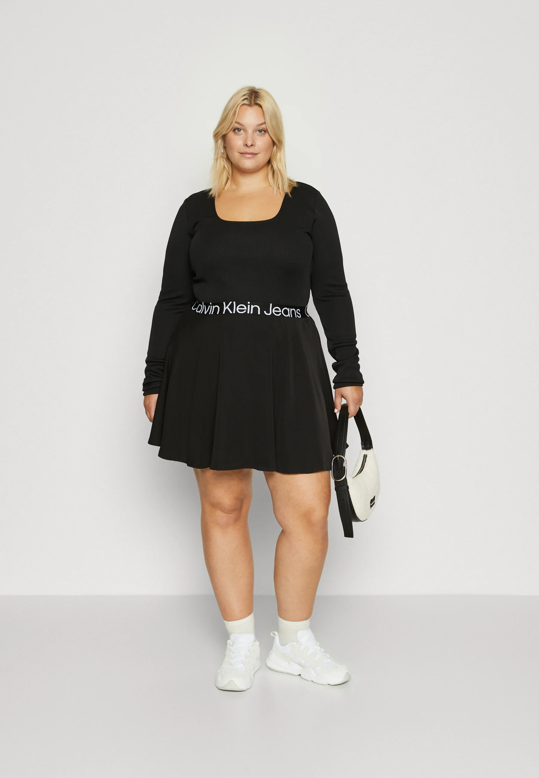 Jeans Plus PLUS LOGO ELASTIC DRESS - Vestito estivo