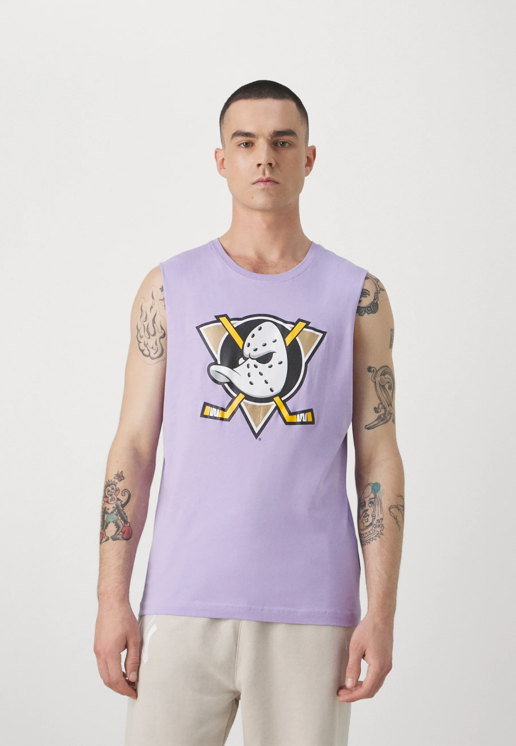 Fanatics NHL ANAHEIM DUCKS PRIMARY LOGO GRAPHIC TANK - Squadra