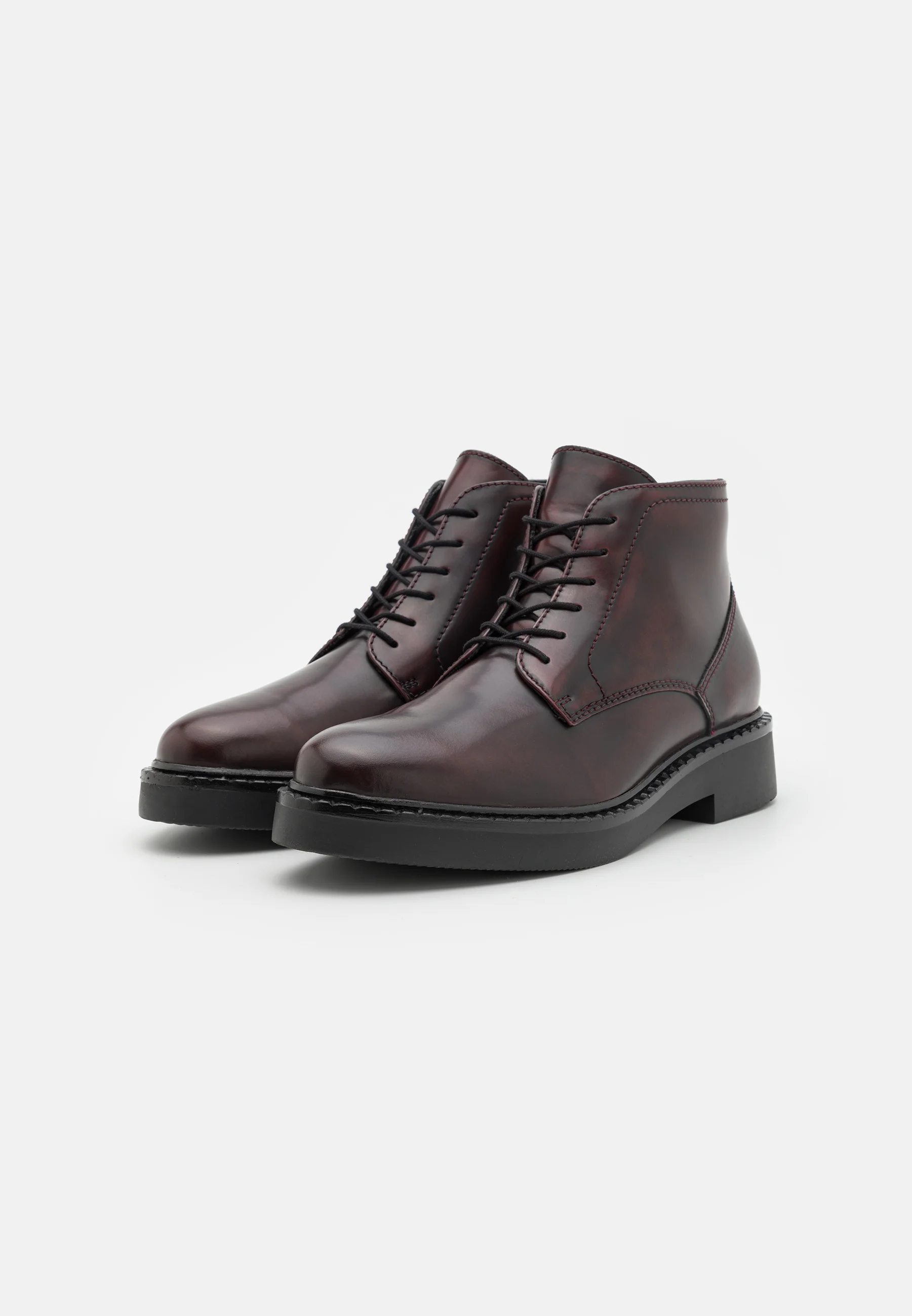 Zign LEATHER - Stivaletti stringati