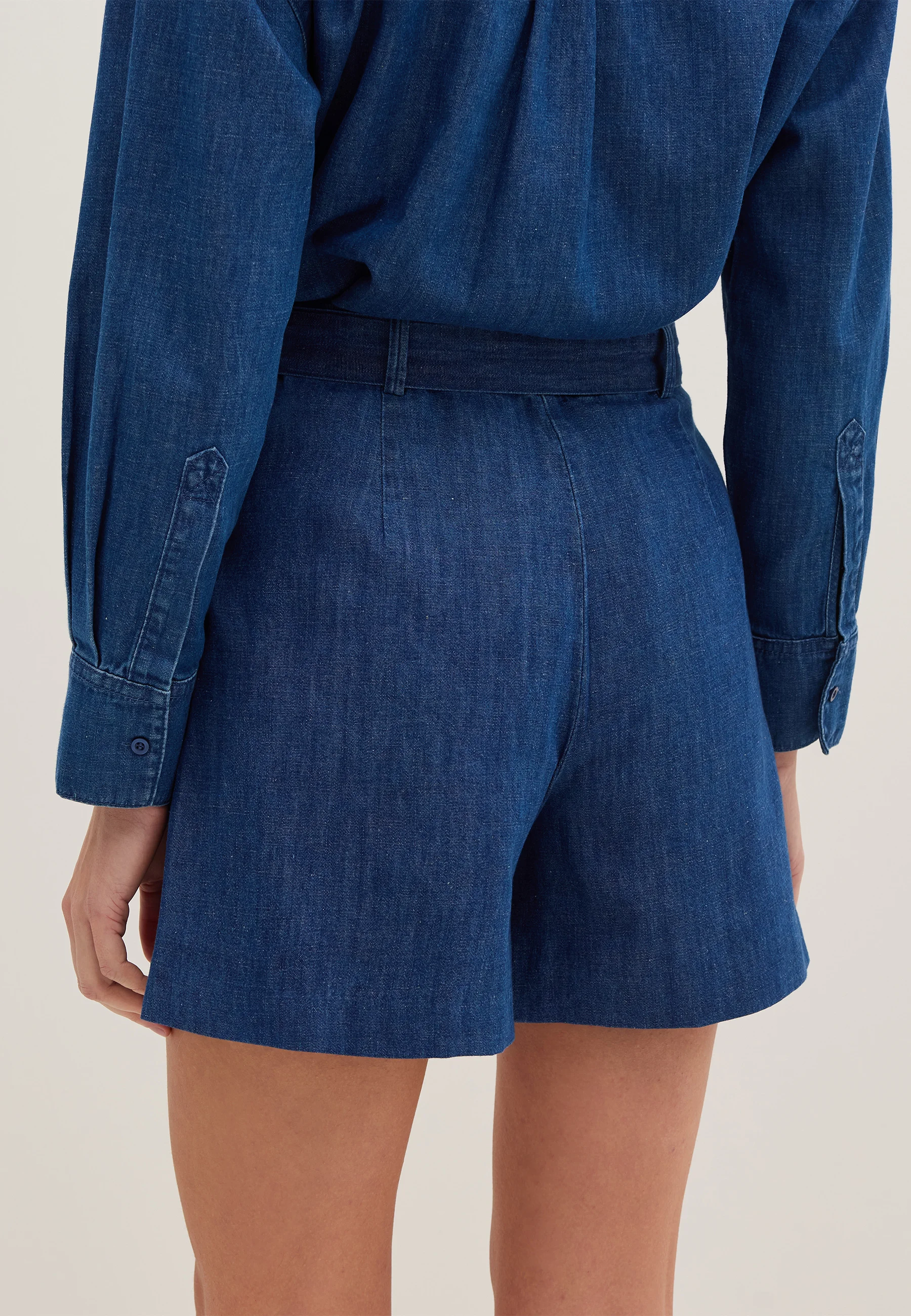 Stefanel WITH BELT - Shorts di jeans