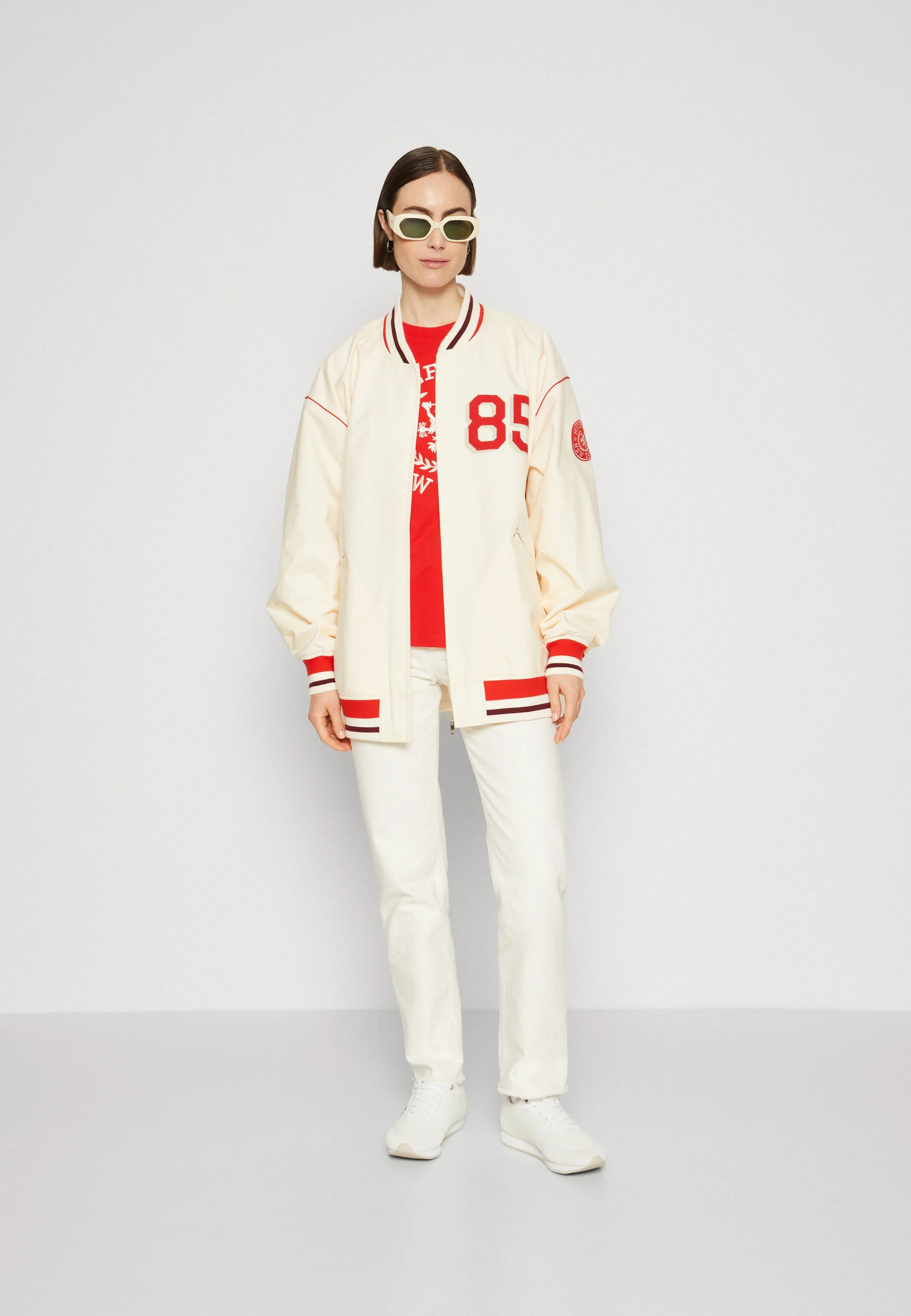 OVERSIZED BASEBALL JACKET - Giubbotto Bomber