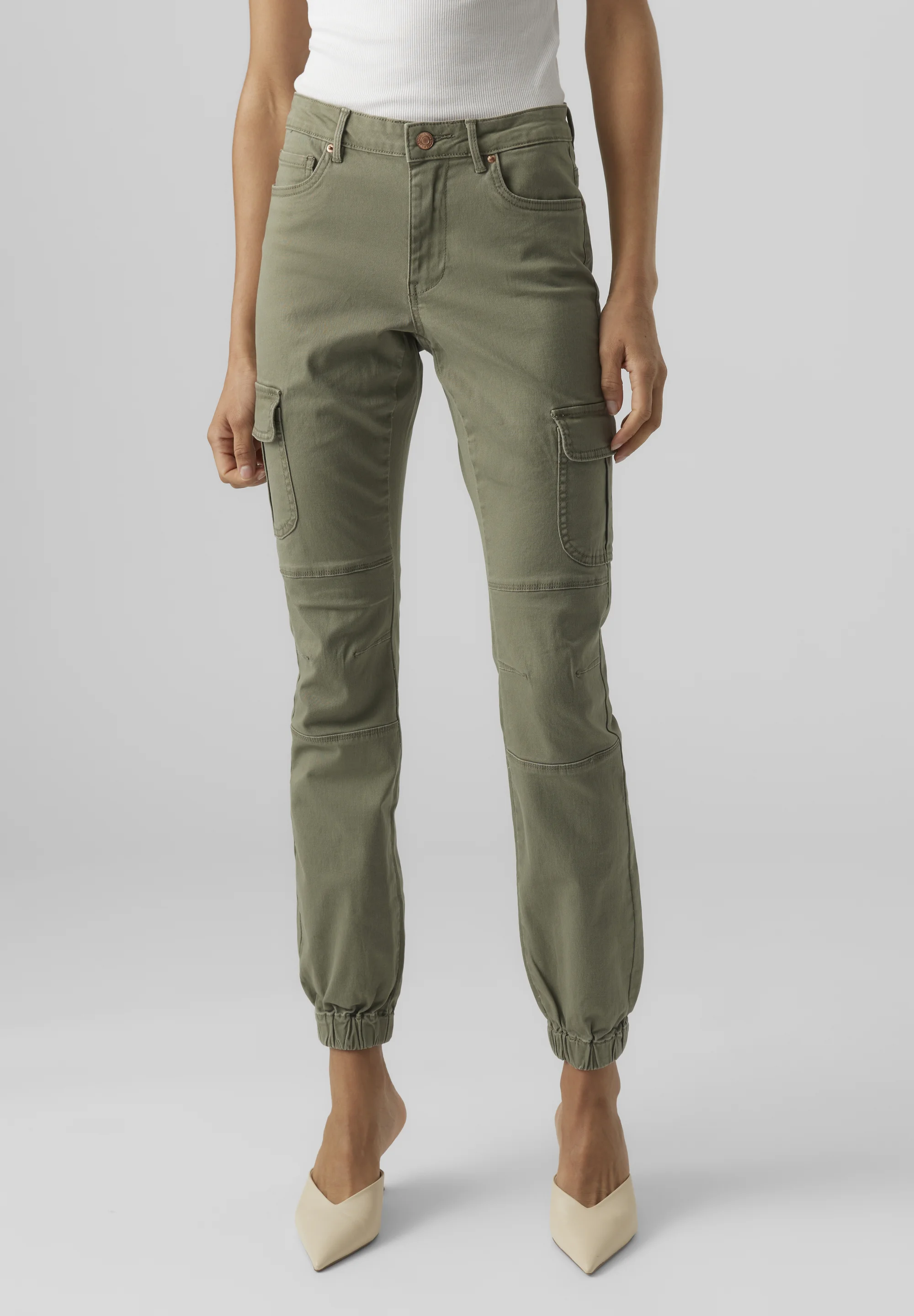 Vero Moda VMIVY ANKLE - Pantaloni cargo