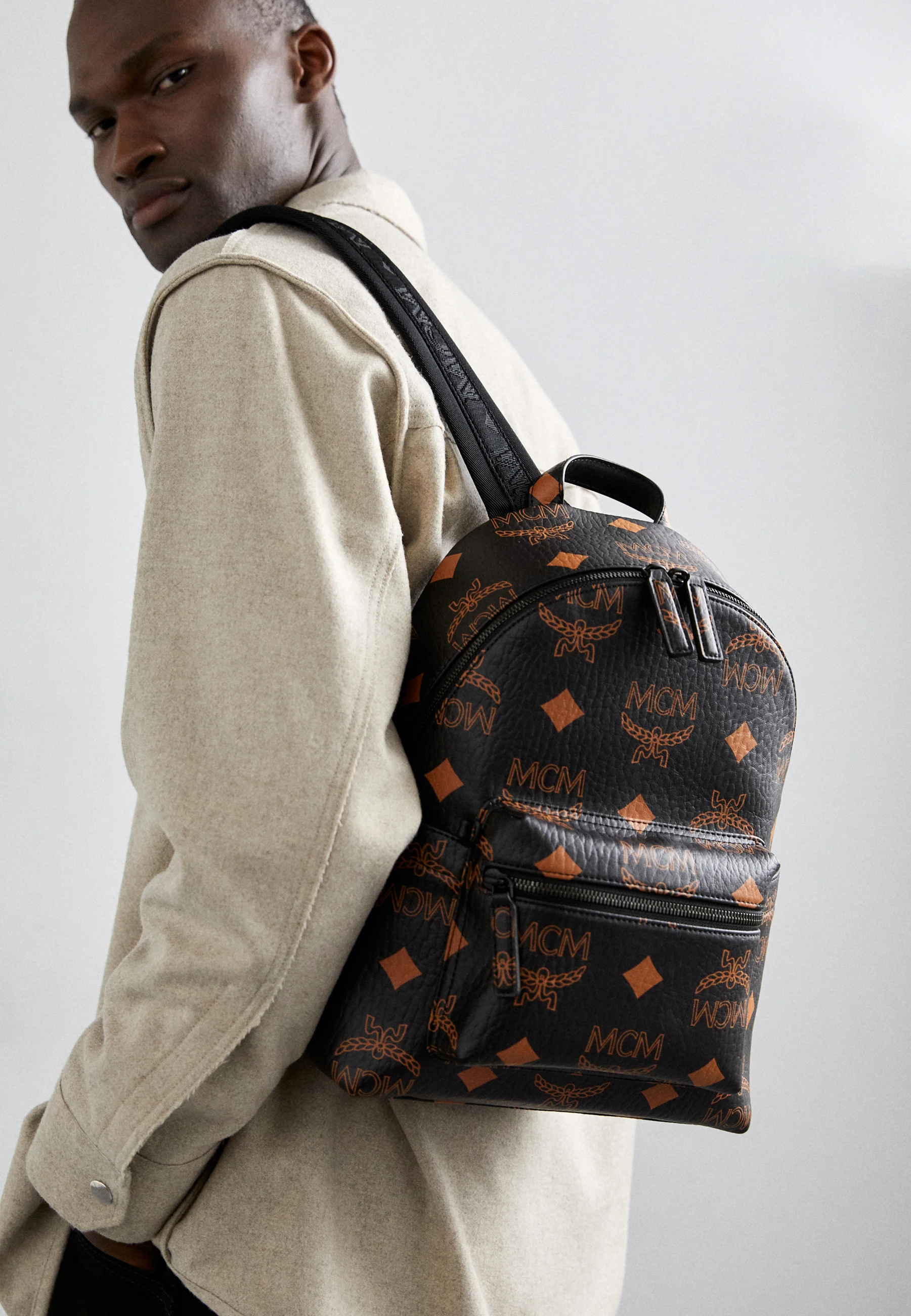 MCM STARK MAXI BACKPACK UNISEX - Zaino