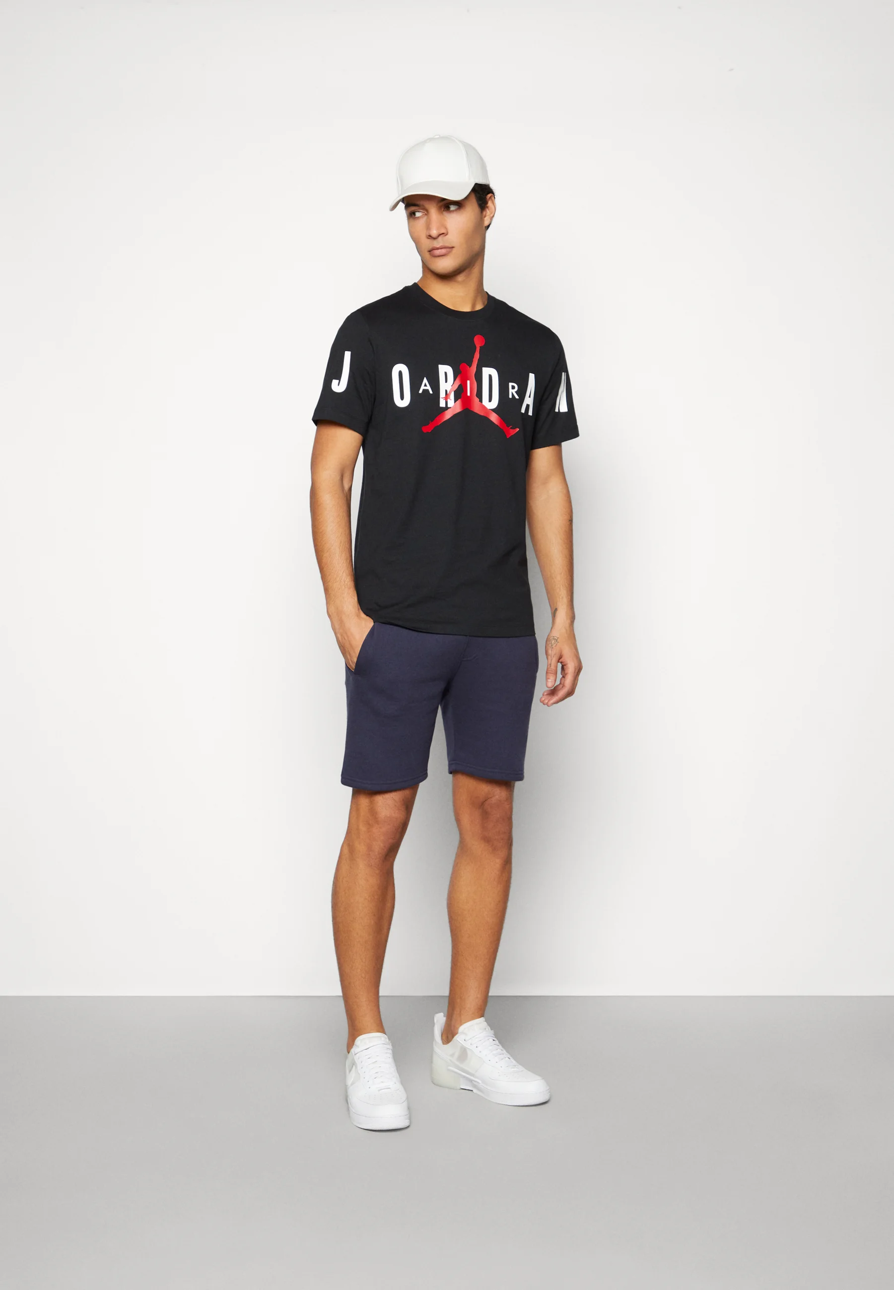 M J JD AIR STRETCH SS CREW - T-shirt con stampa