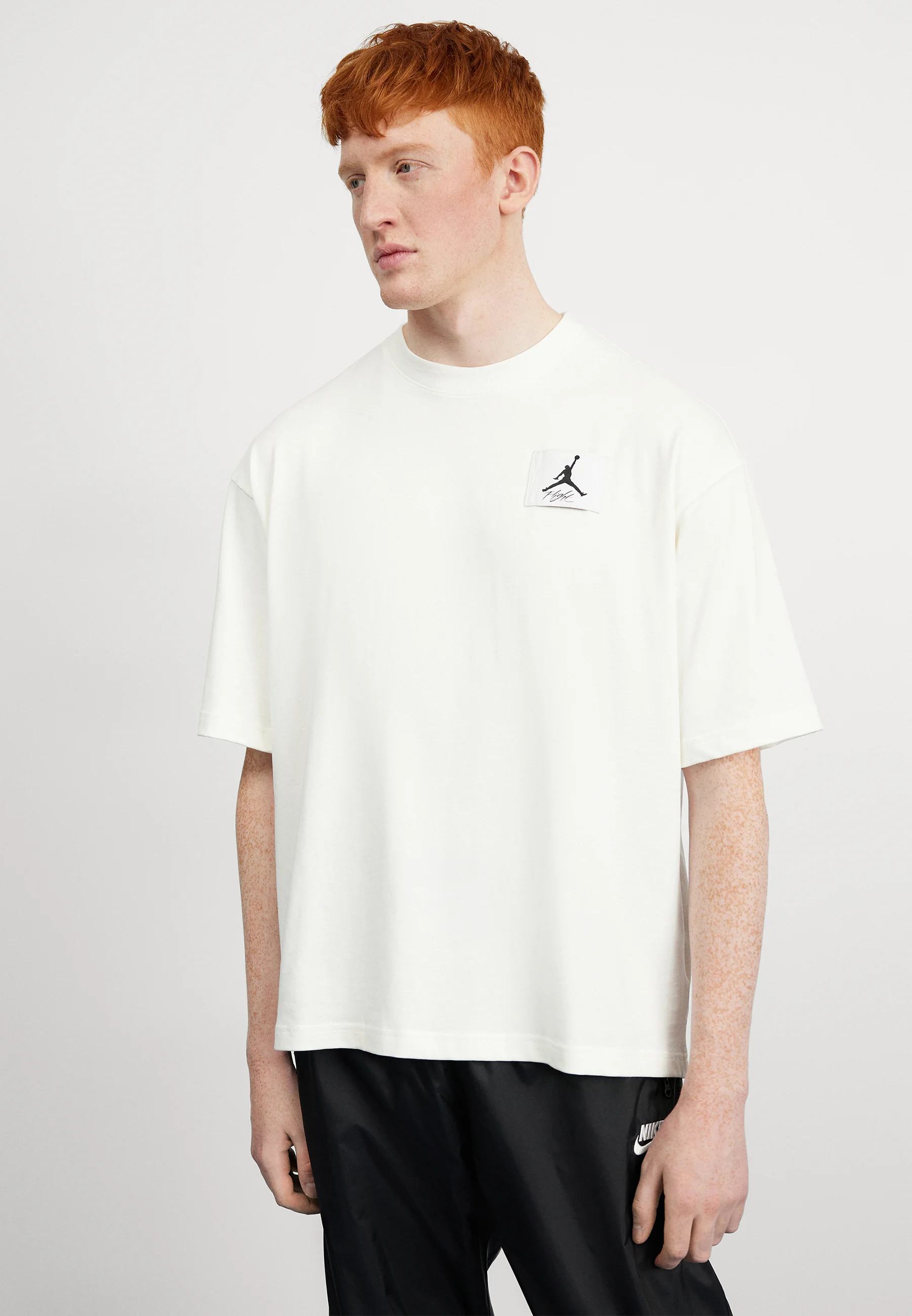 M J FLT ESS OVRSZ SS CREW - T-shirt basic