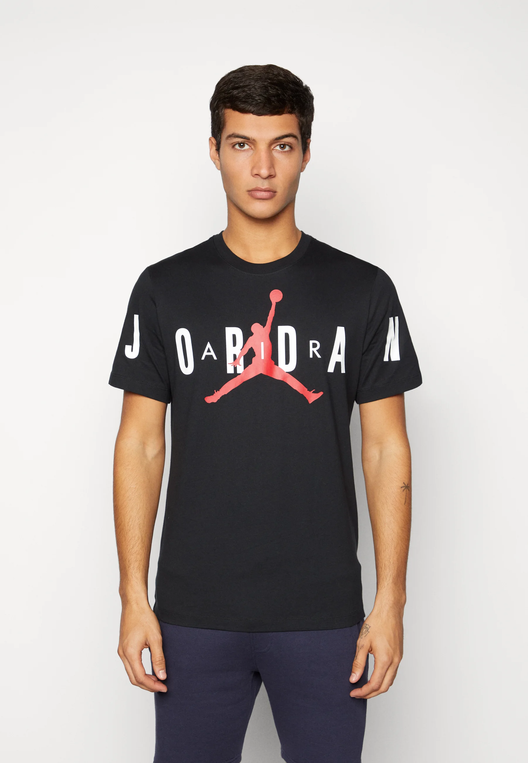 M J JD AIR STRETCH SS CREW - T-shirt con stampa