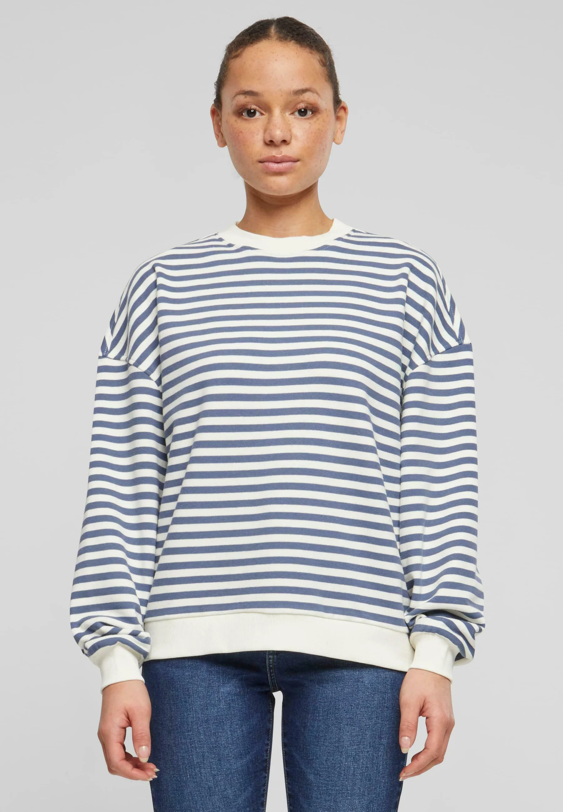STRIPED CREWNECK - Felpa