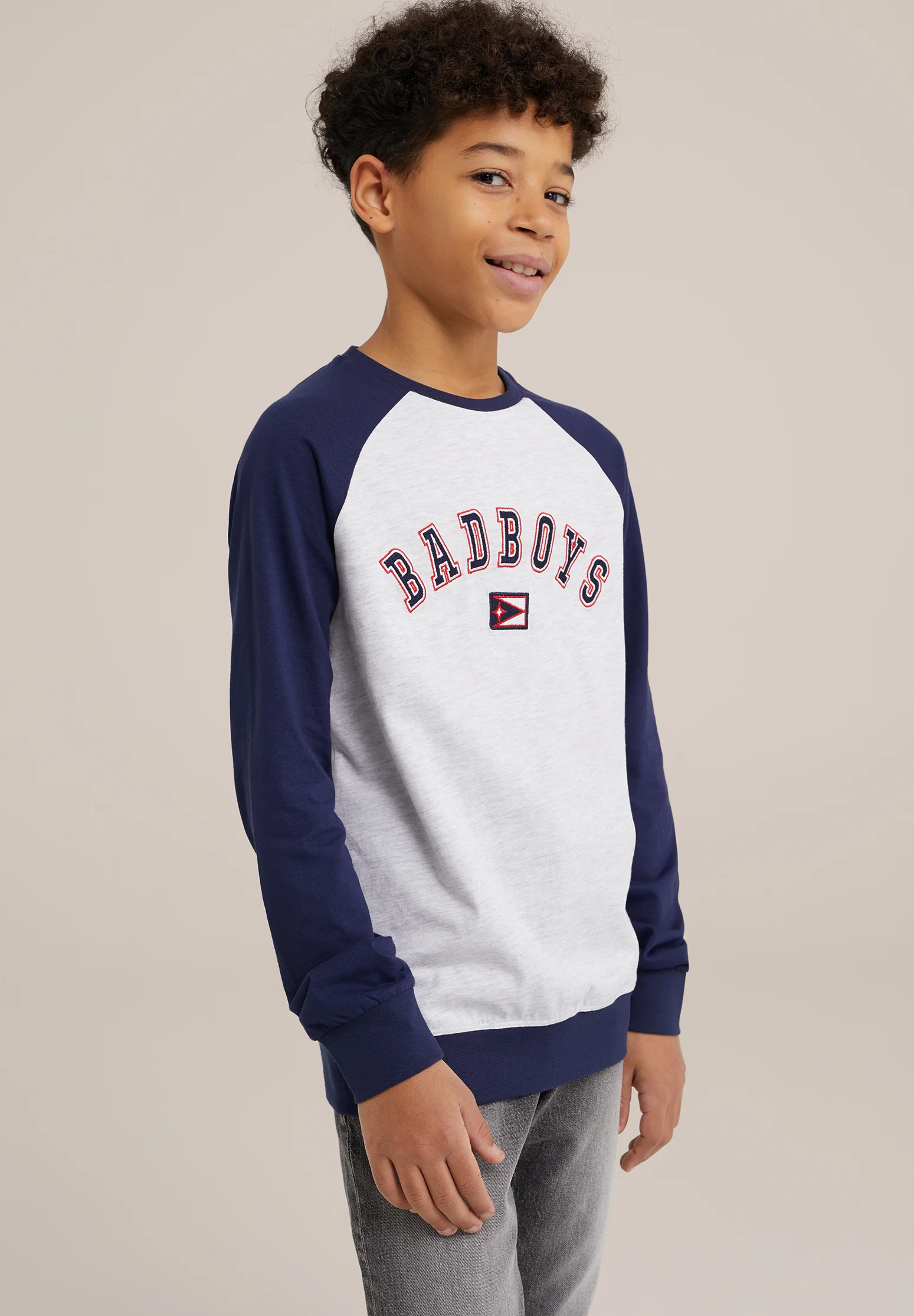 WE Fashion BAD BOYS - Maglietta a manica lunga