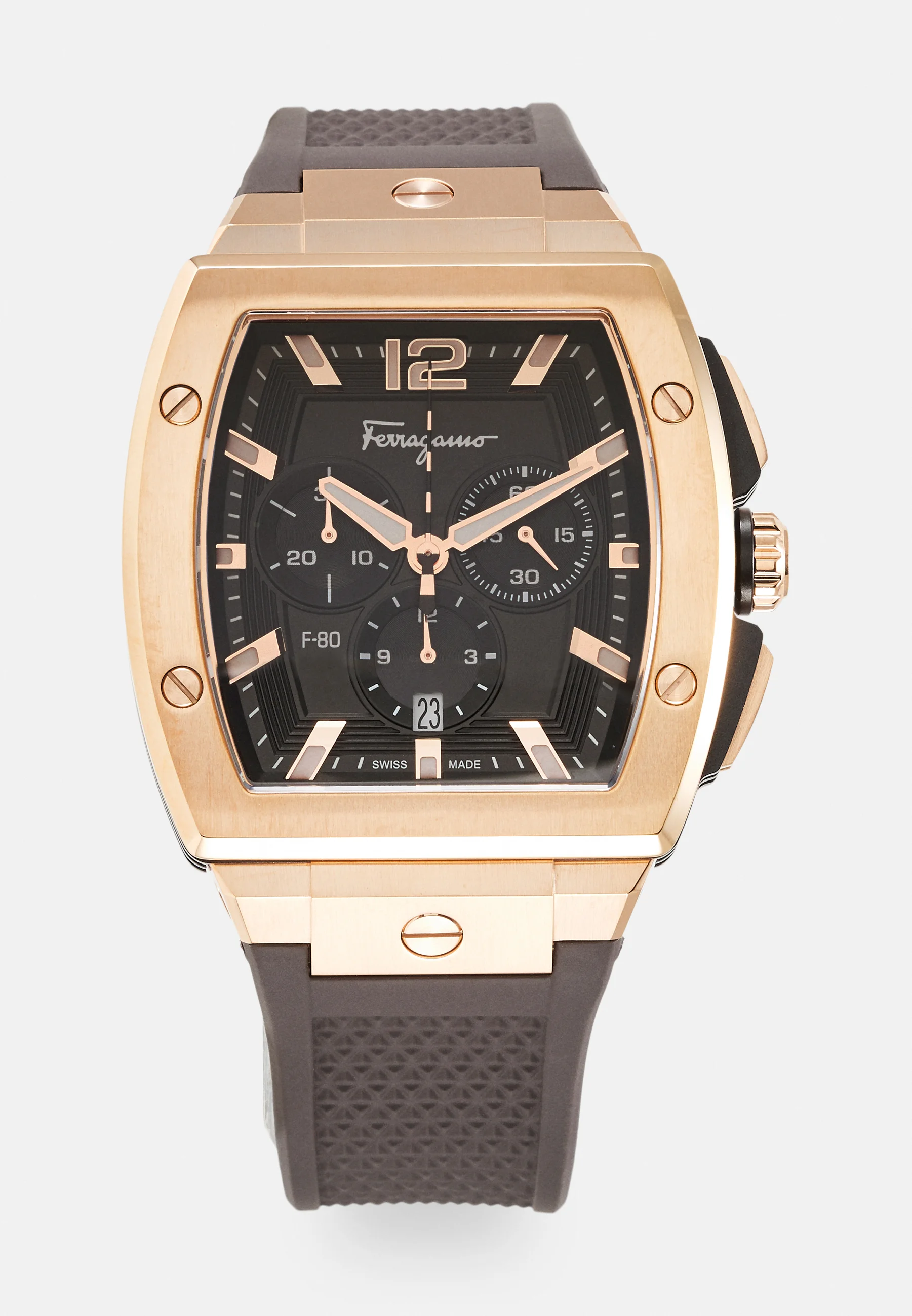 FERRAGAMO TONNEAU CHRONO - Cronografo