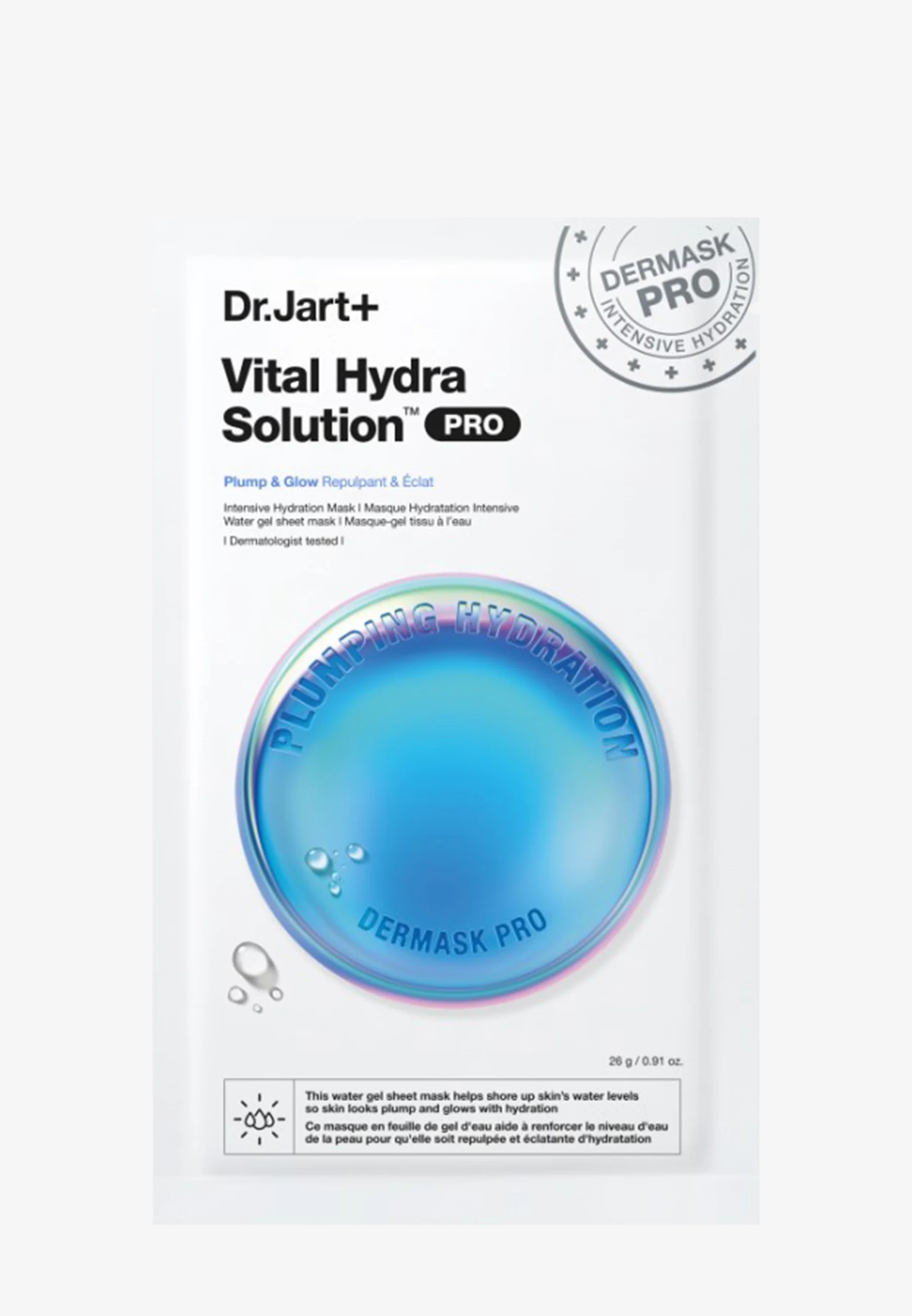 Dr. Jart+ DERMASK™ VITAL HYDRA SOLUTION PRO - Maschera viso