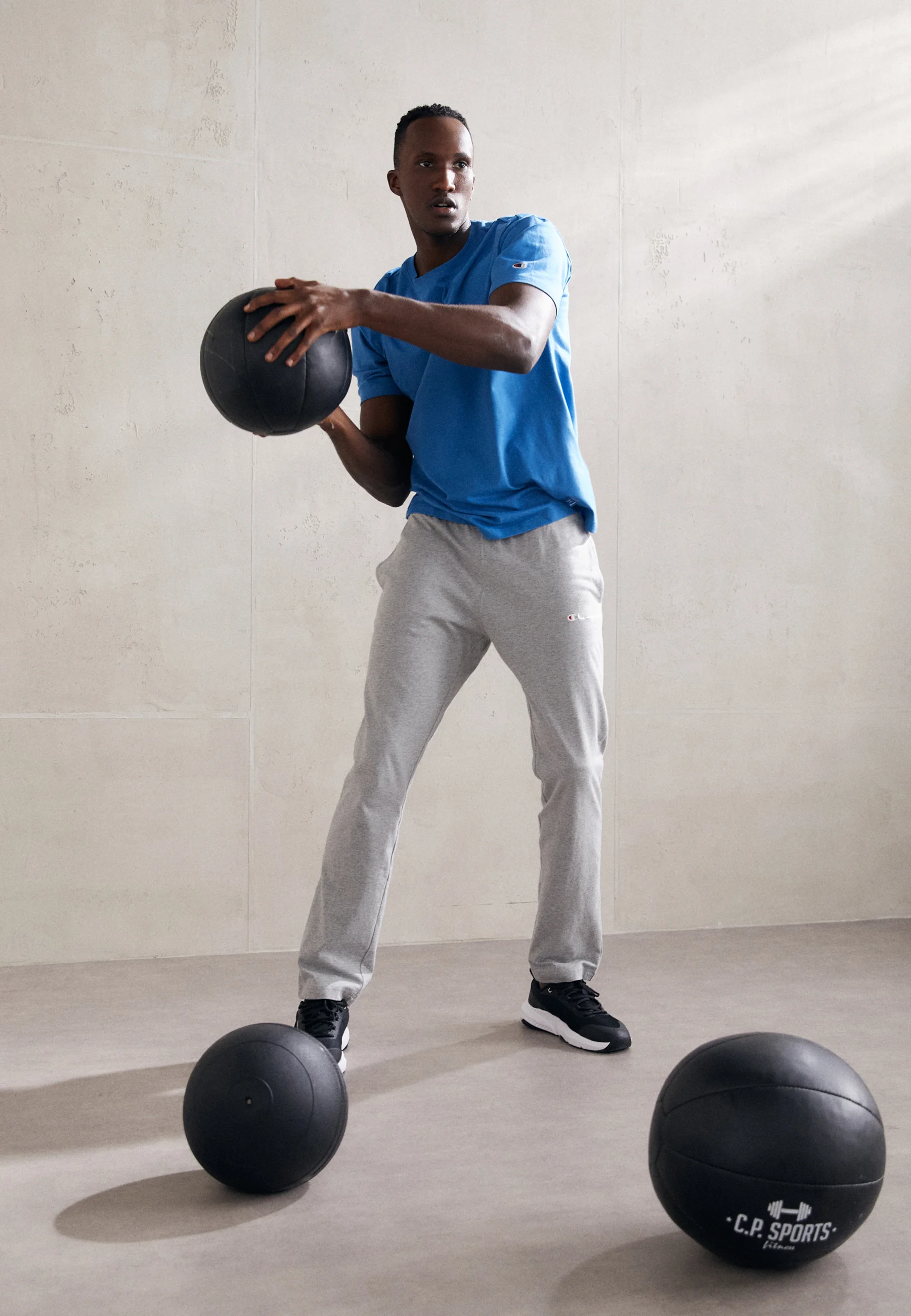 Champion CLASSIC STRAIGHT HEM PANTS - Pantaloni sportivi