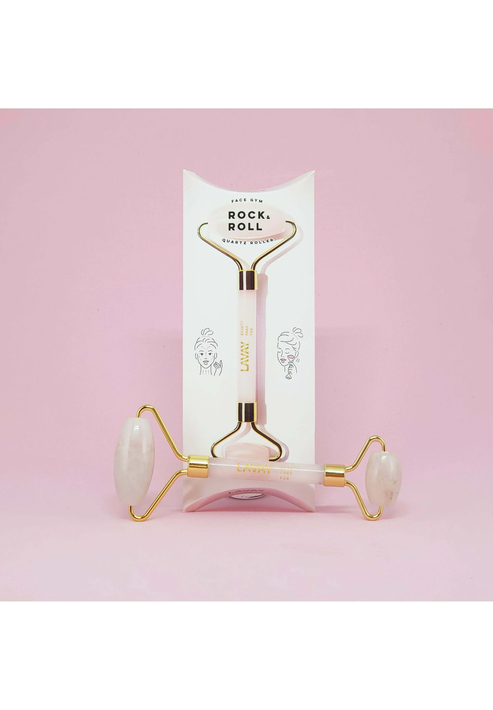 LAVAY Paris QUARTZ ROLLER – ROCK & ROLL - Accessori skincare