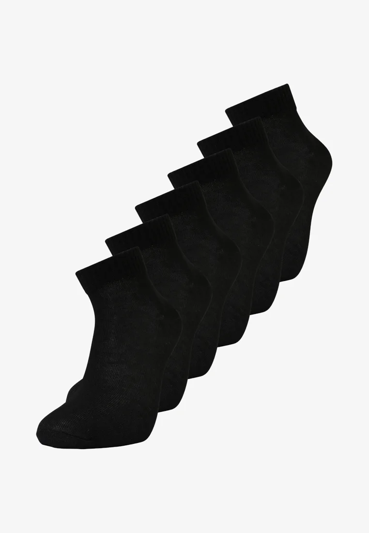 QUARTER SOCKS UNISEX 6 PACK - Calze