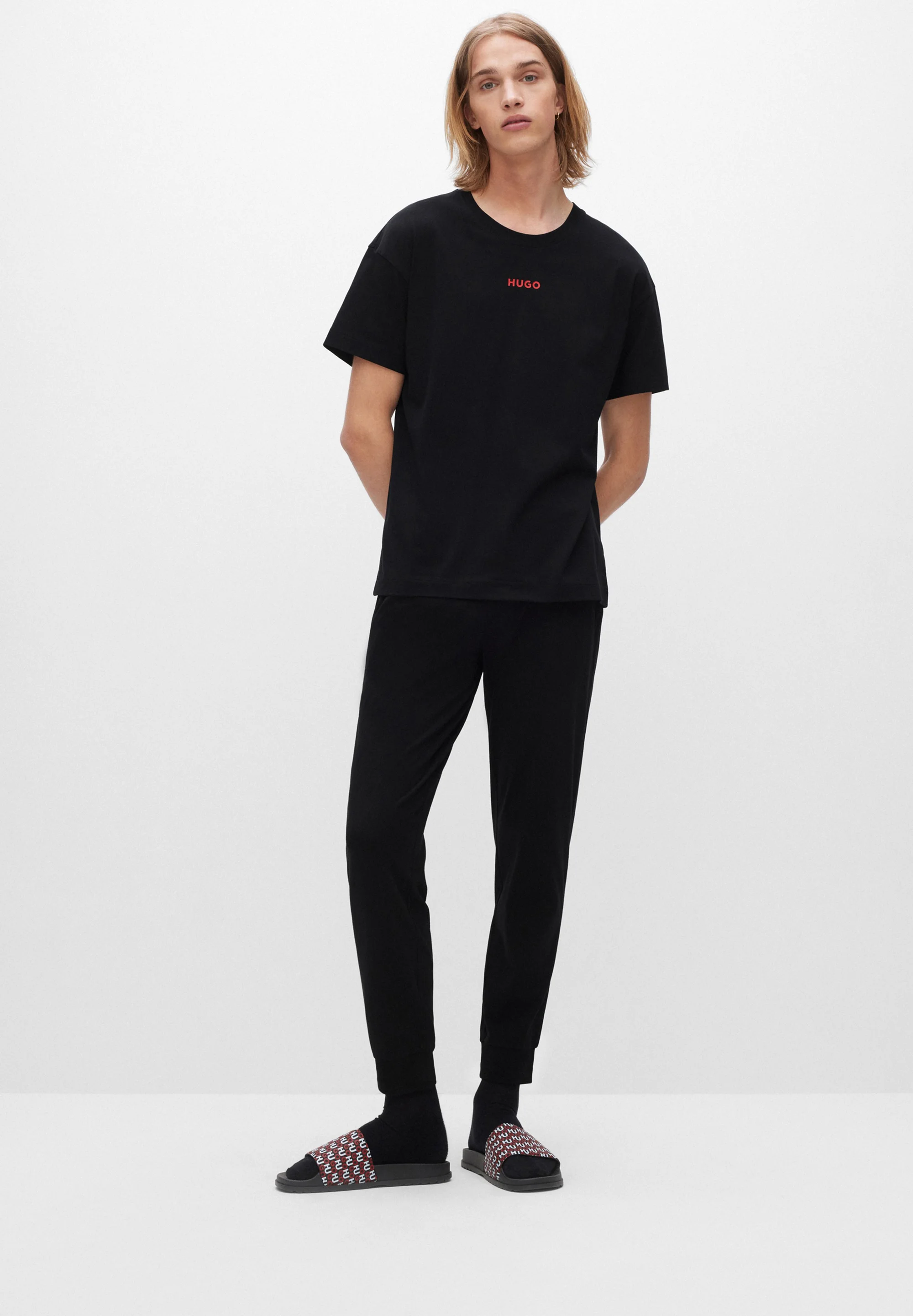 HUGO LINKED PANTS - Pantaloni del pigiama