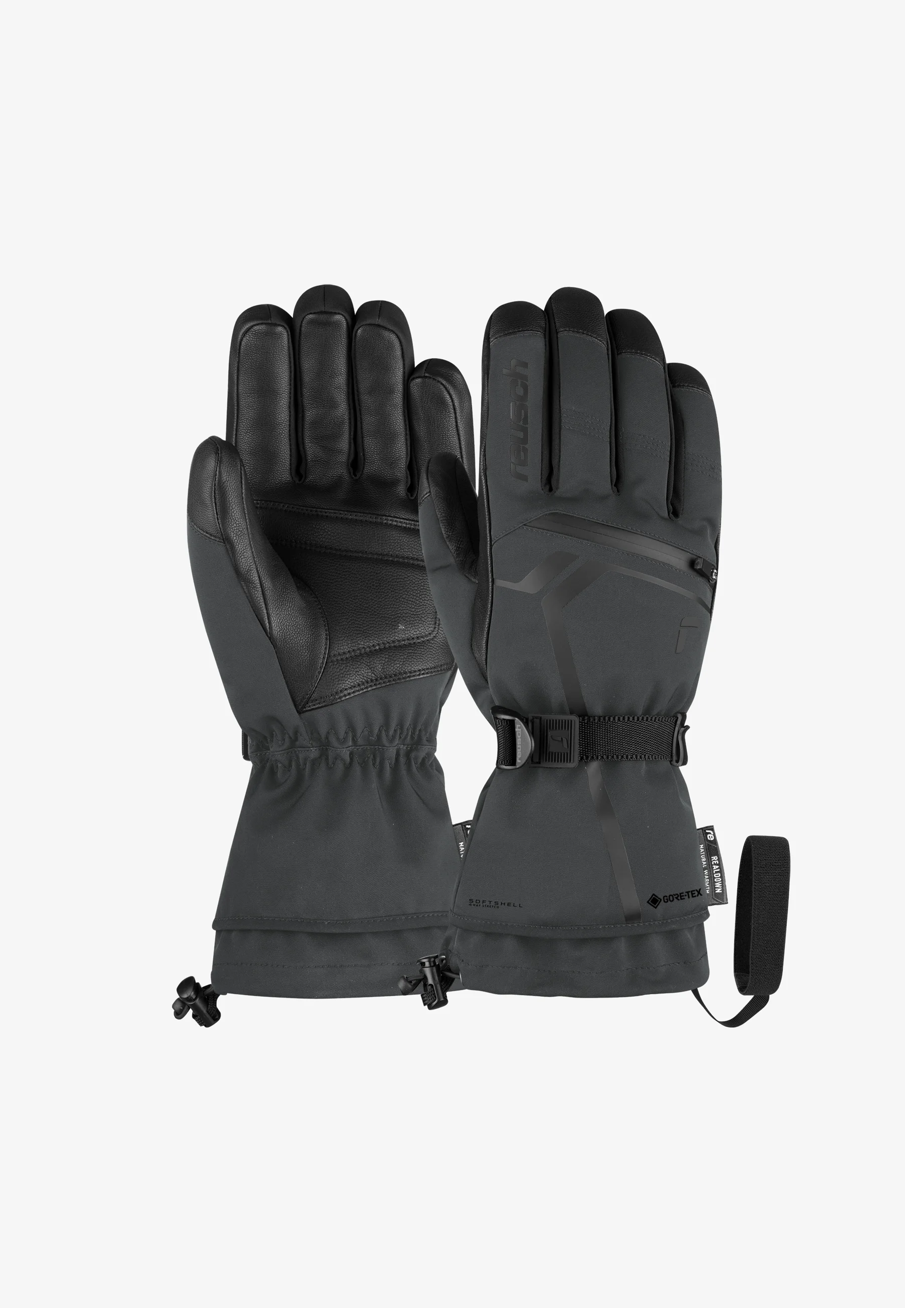 Reusch SPIRIT - Guanti -asphalt black