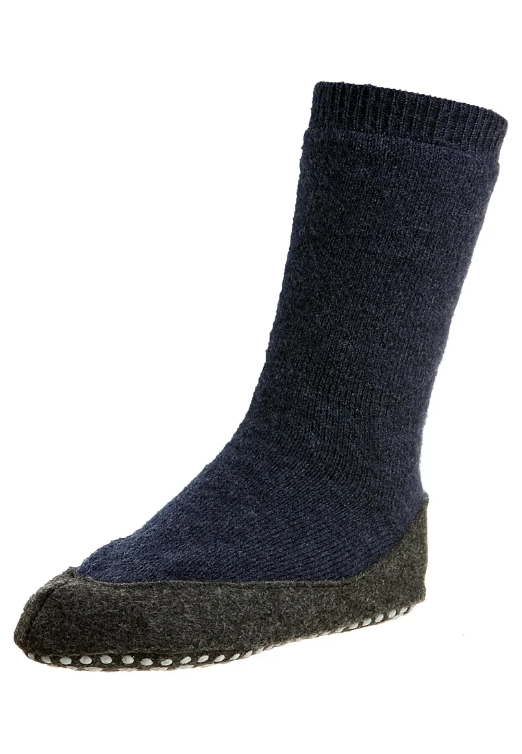 FALKE COSYSHOE HOMESOCKS WOOL-MIX, SILICON GRIP - Pantofole