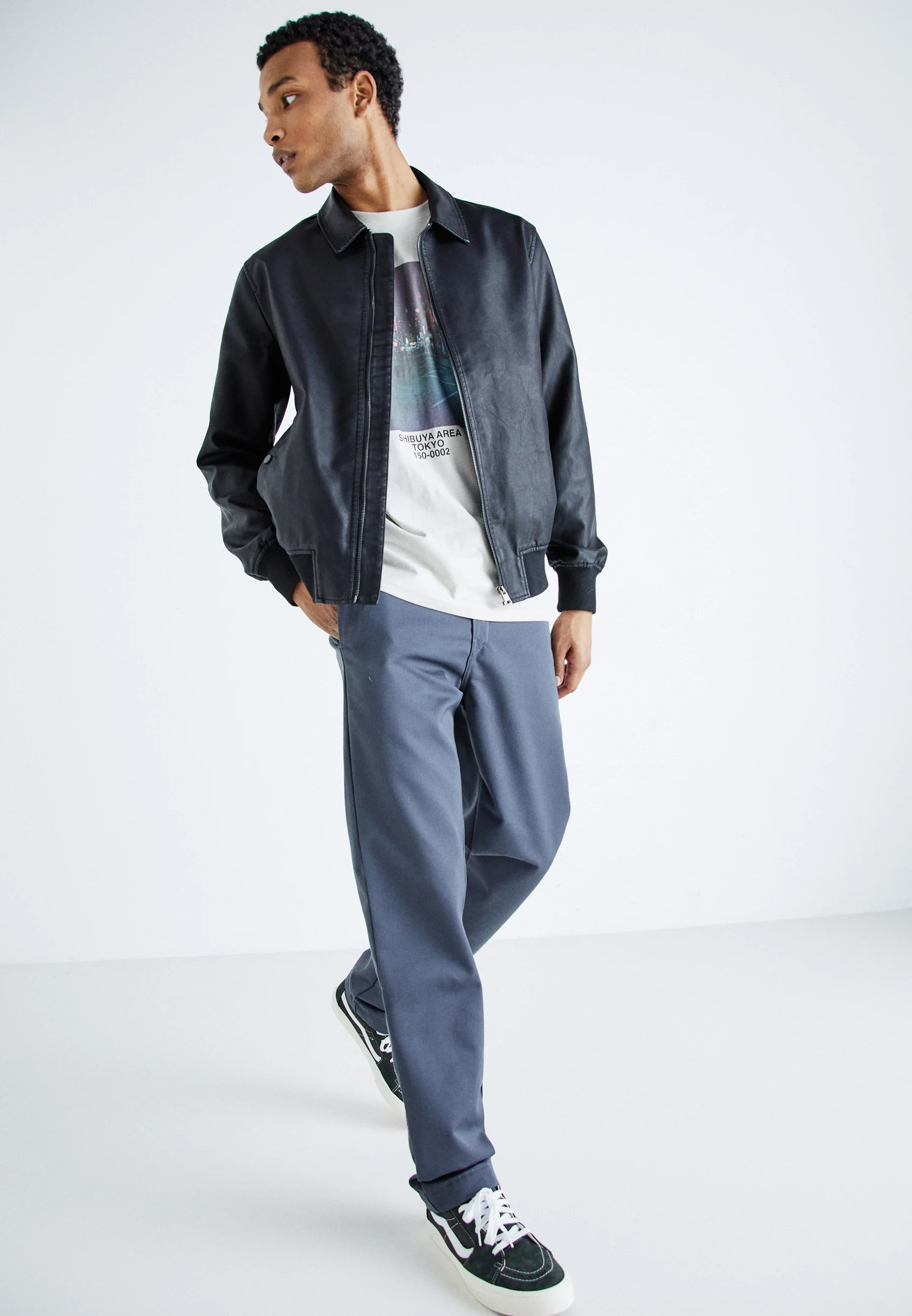 Only & Sons ONSKANE PU LEATHER JACKET - Giubbotto Bomber