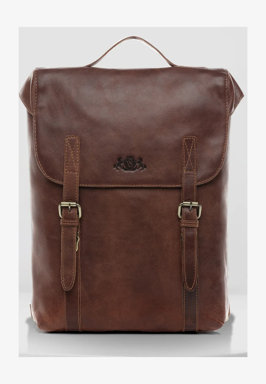 SID & VAIN LEATHER BACKPACK ETON 15