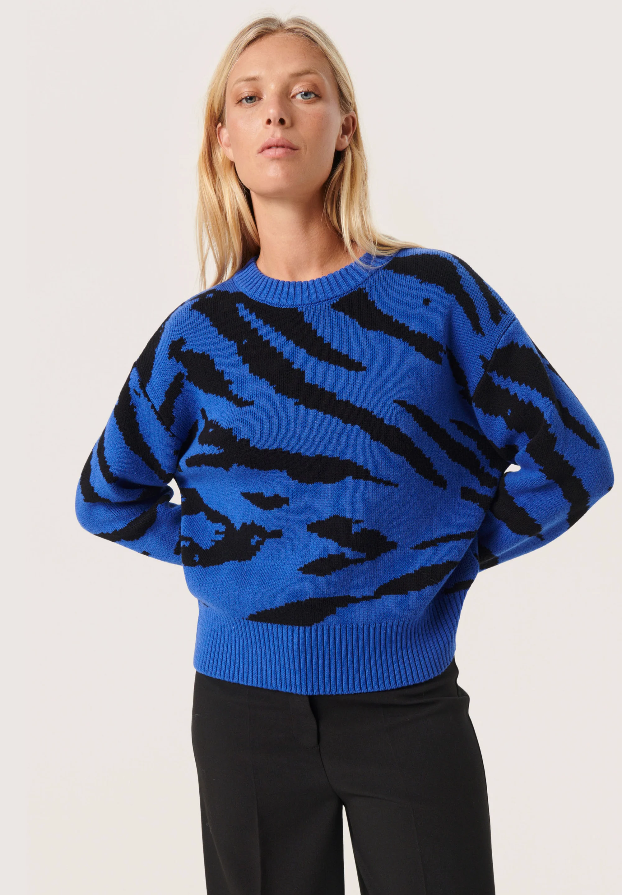 Soaked in Luxury SLCABBA PULLOVER LS - Maglione