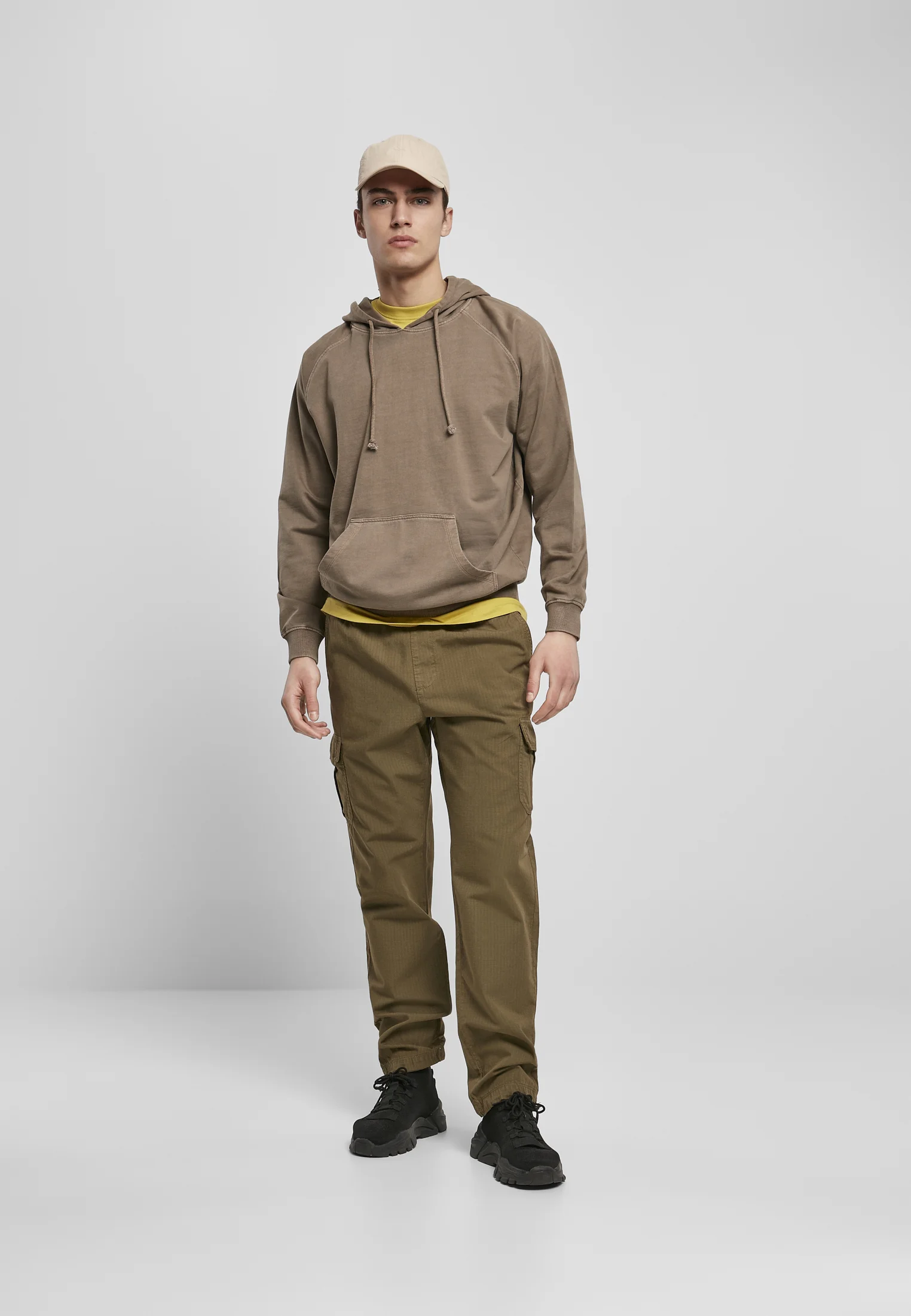 OVERDYED HOODY - Felpa con cappuccio